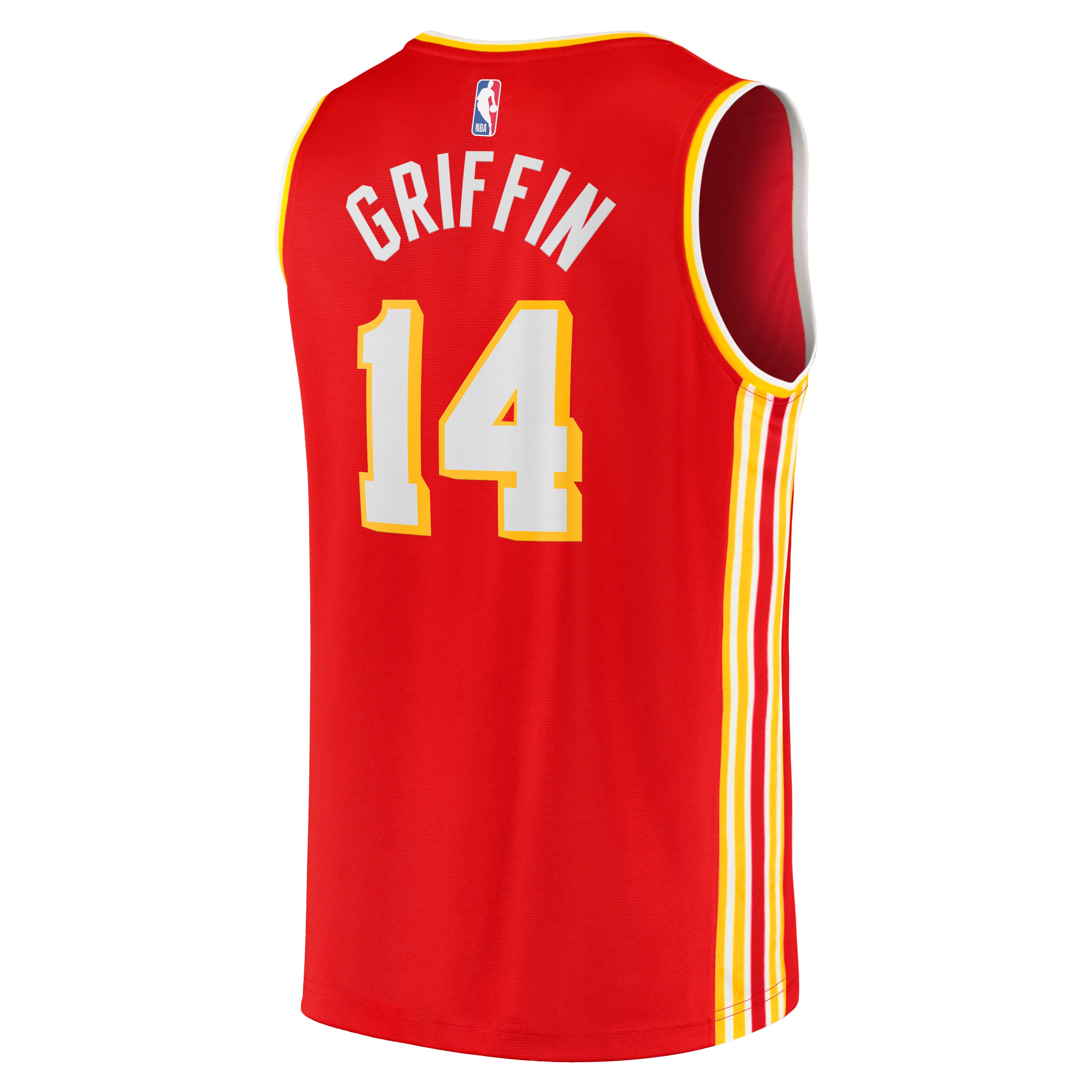 Aj Griffin Atlanta Hawks Fanatics Fast Break Player Jersey – Icon Edition – Red