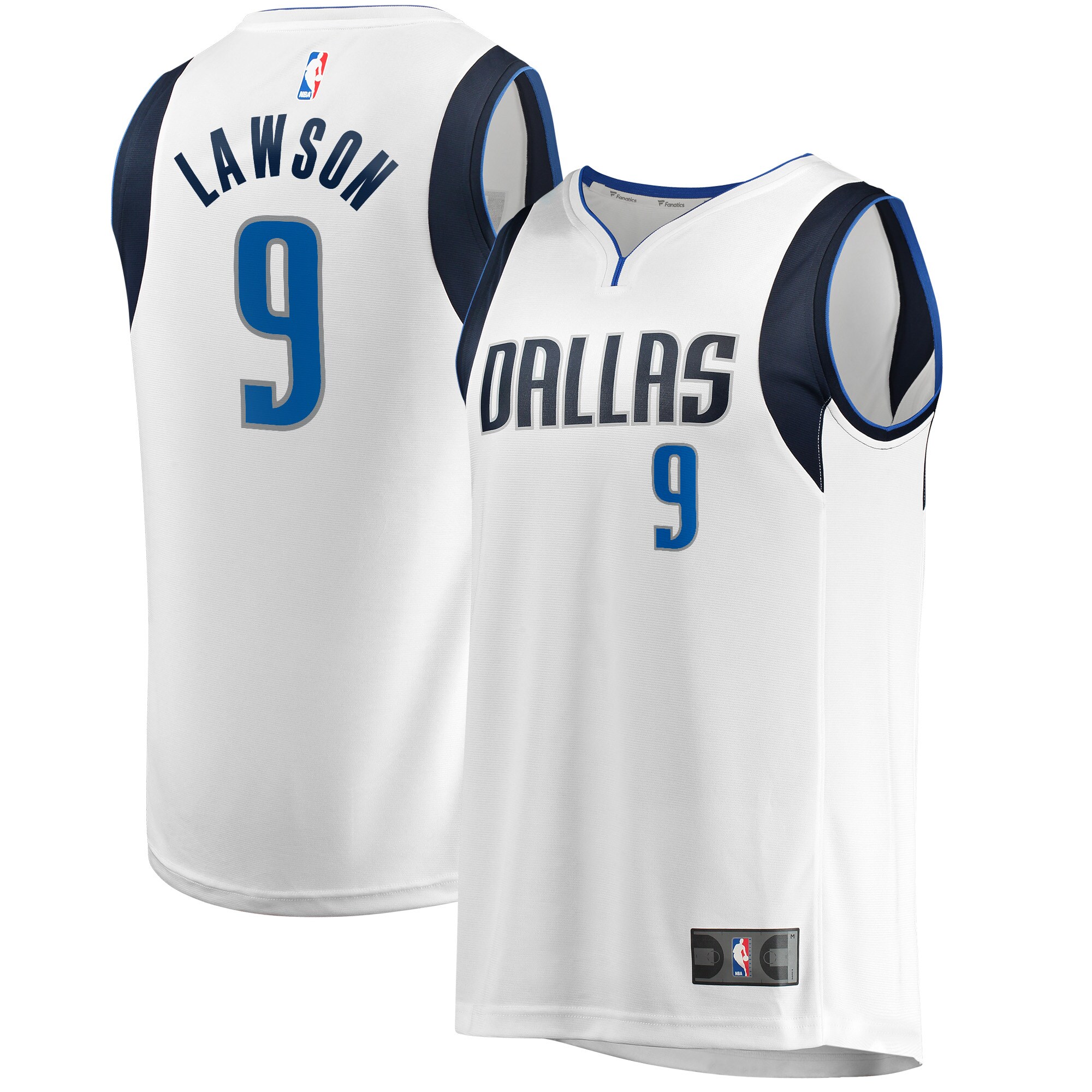 A.j. Lawson Dallas Mavericks Fast Break Player Jersey - Association Edition - White