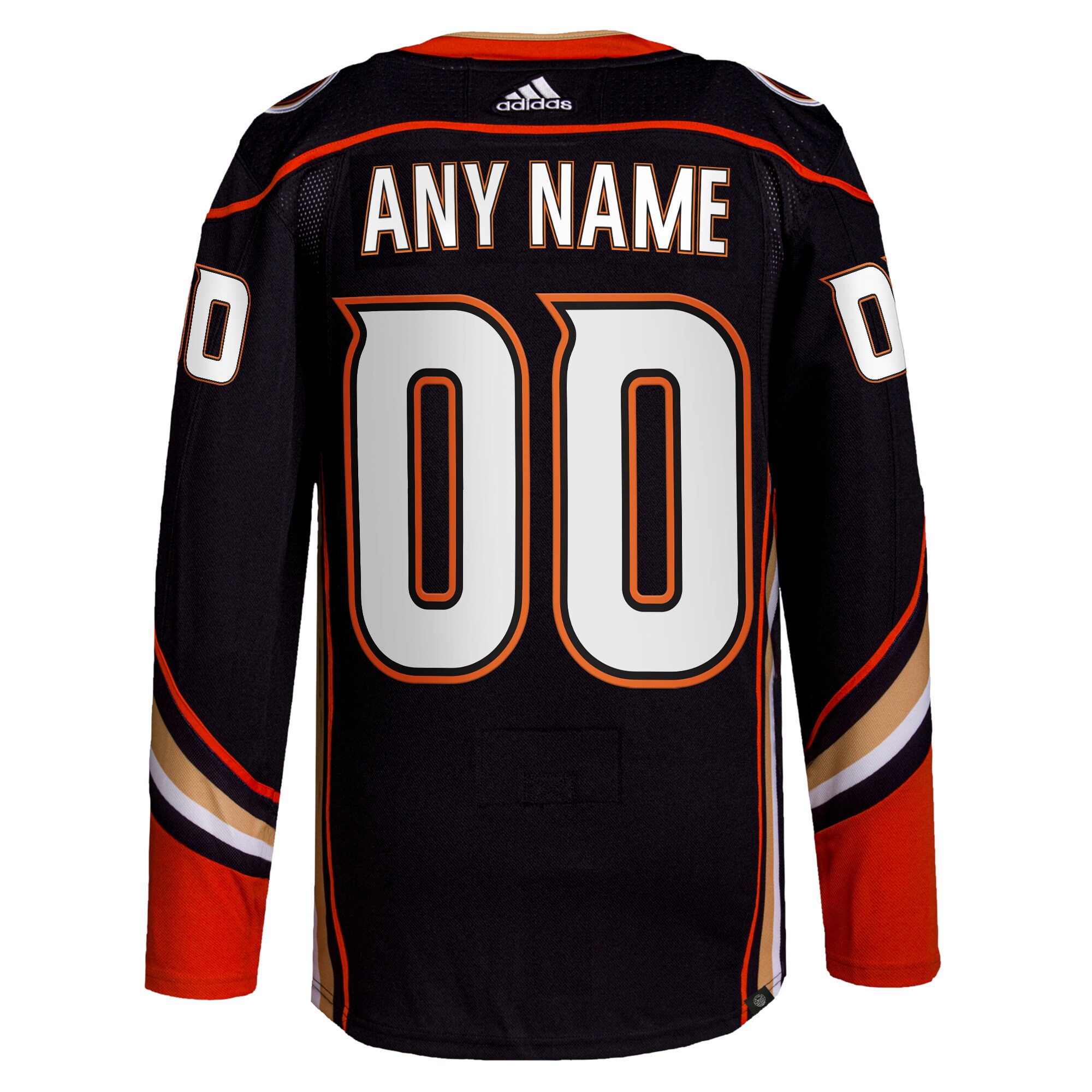 Anaheim Ducks Home Primegreen Custom Jersey – Black