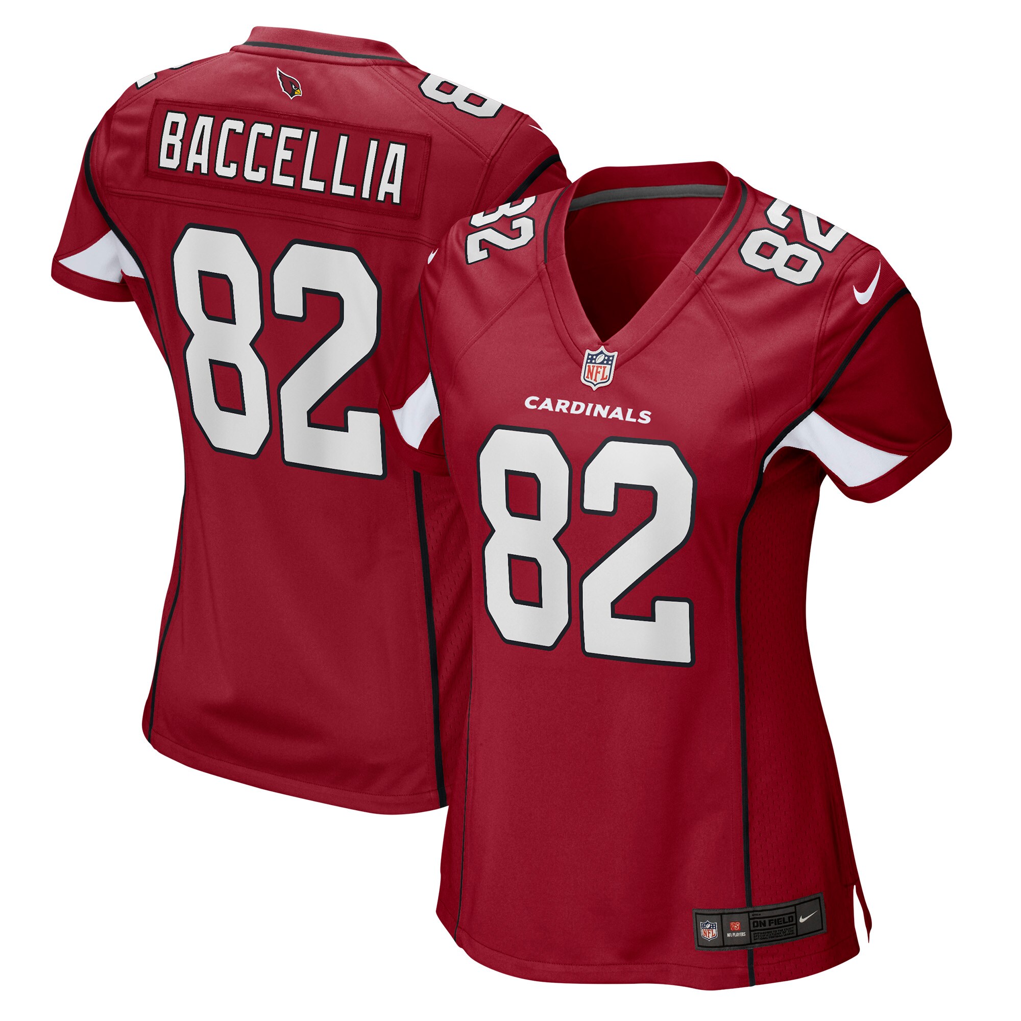 Andre Baccellia Arizona Cardinals Women's Game Jersey - Cardinal