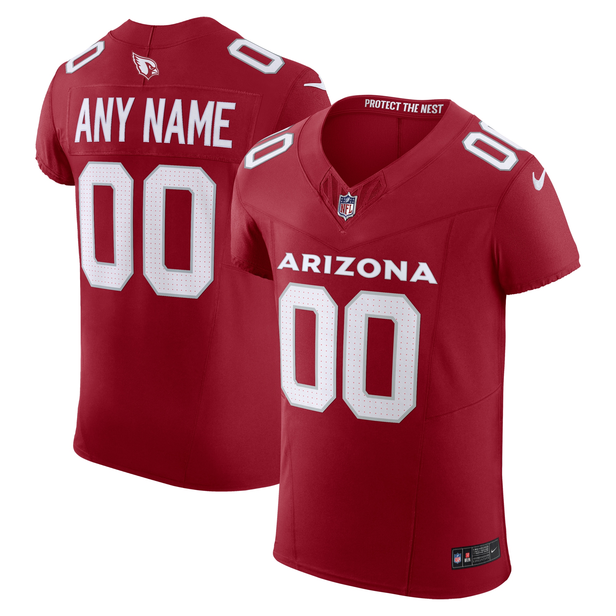 Arizona Cardinals Vapor F.u.s.e. Elite Custom Jersey - Cardinal