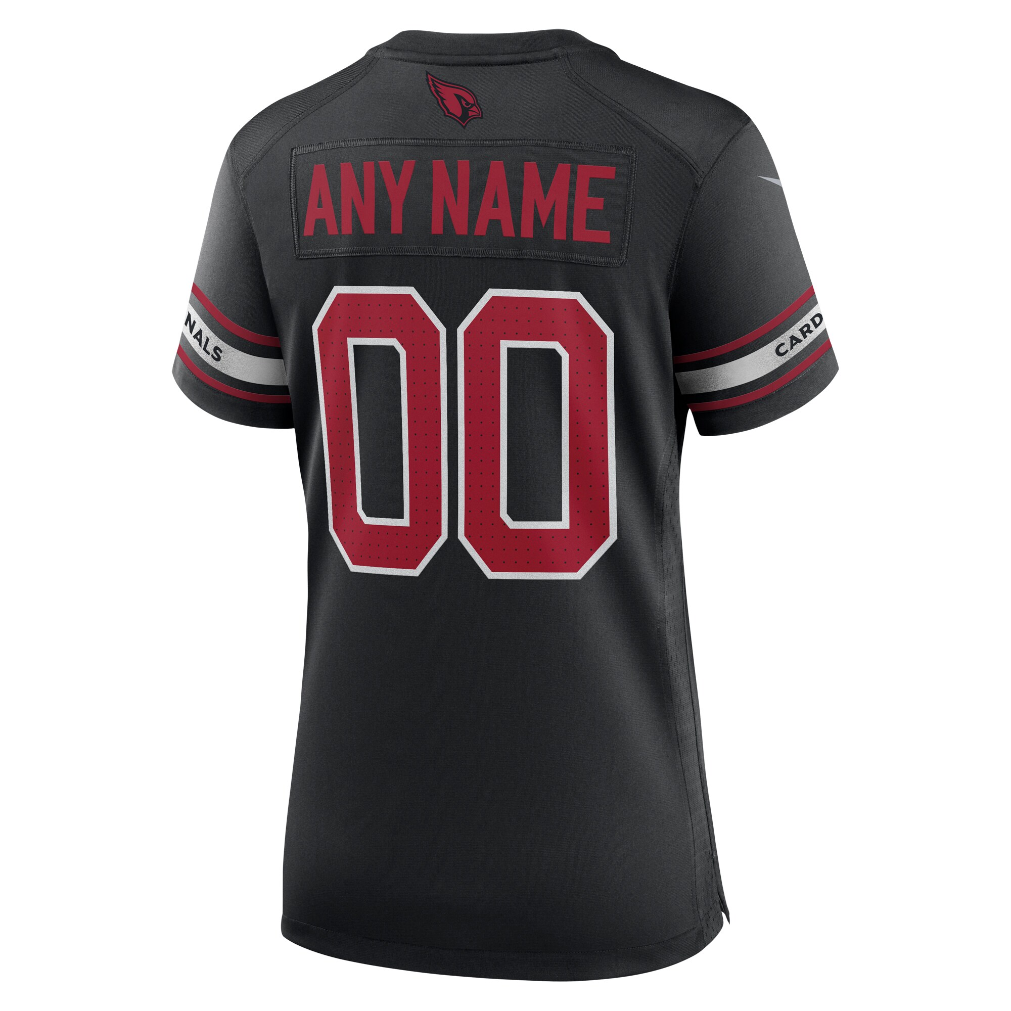 Arizona Cardinals Women’s Alternate Custom Game Jersey – Black