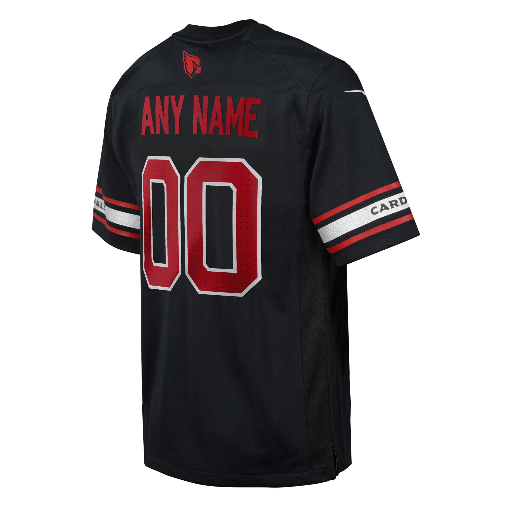 Arizona Cardinals Youth Alternate Custom Game Jersey – Black