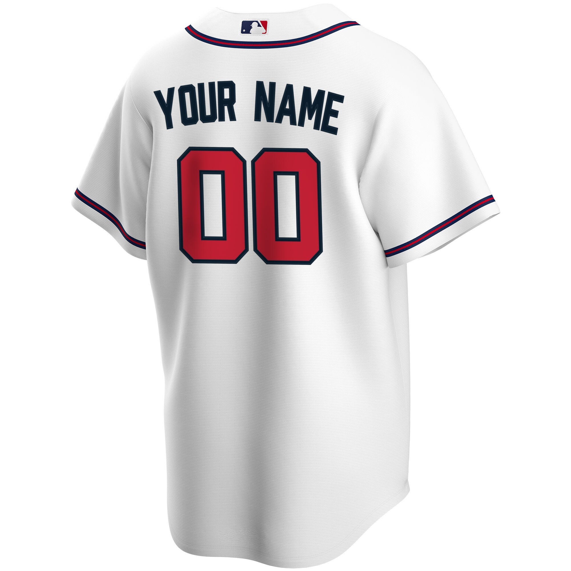 Atlanta Braves Home Custom Jersey – White