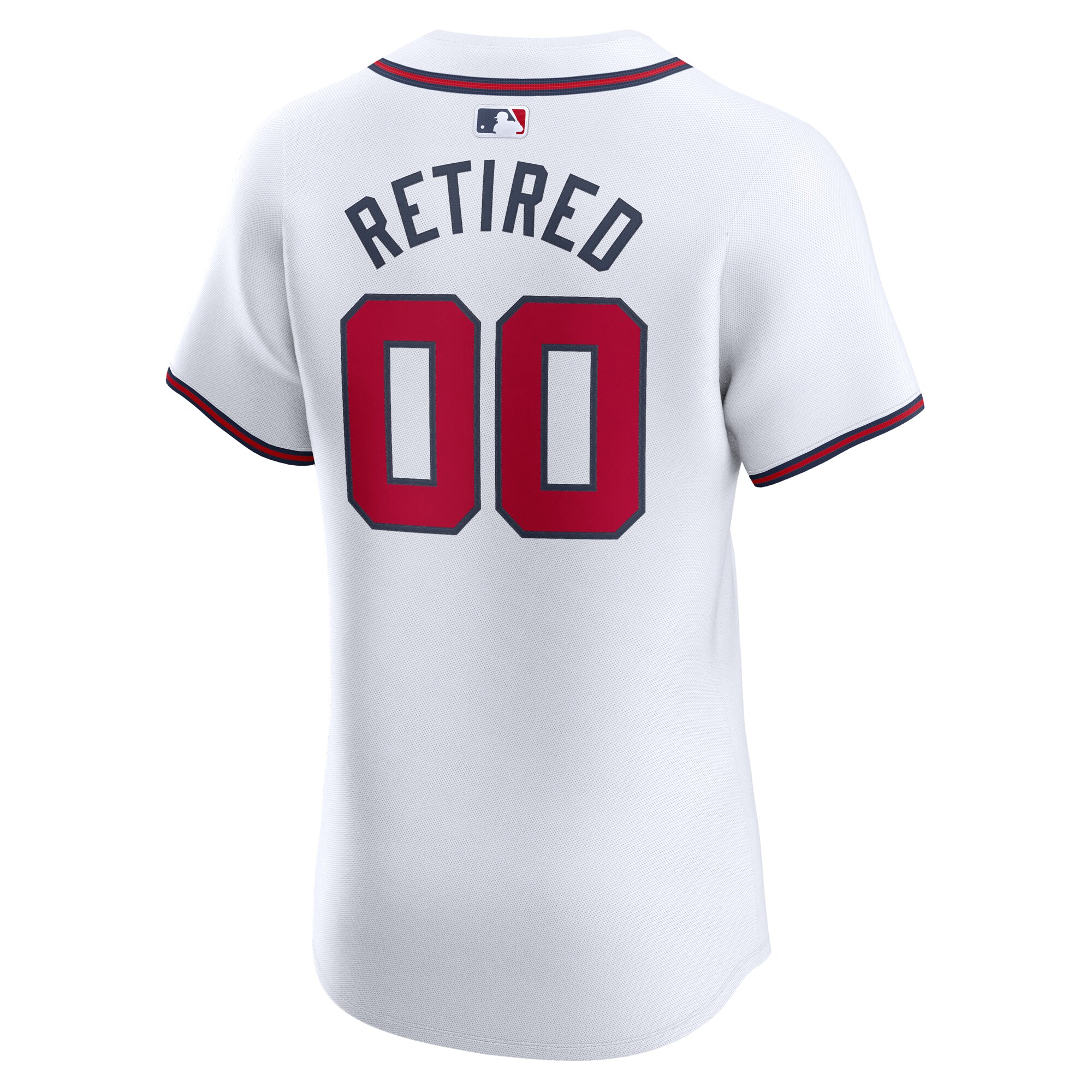 Atlanta Braves Home Elite Pick-a-player Retired Roster Jersey – White