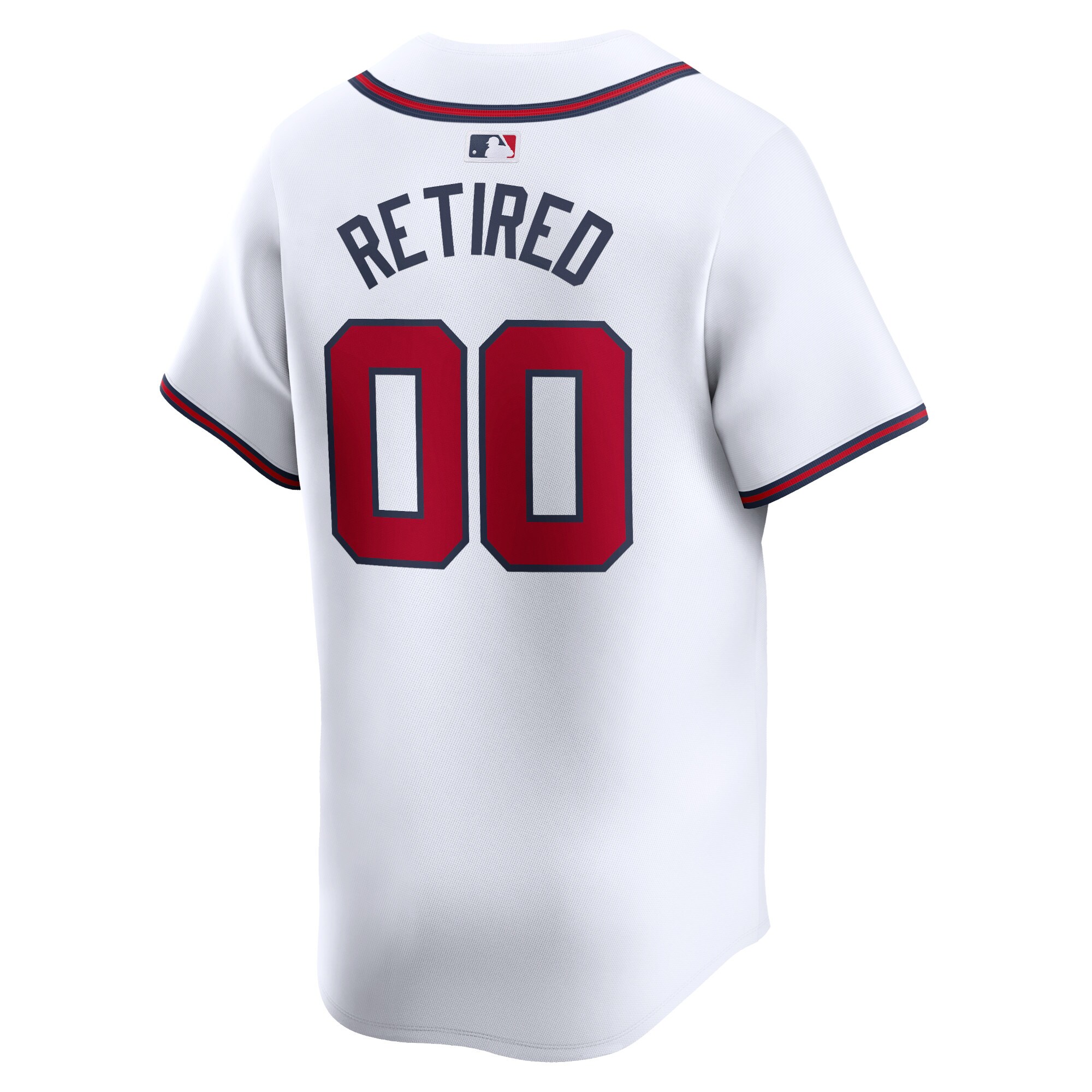 Atlanta Braves Home Limited Pick-a-player Retired Roster Jersey – White