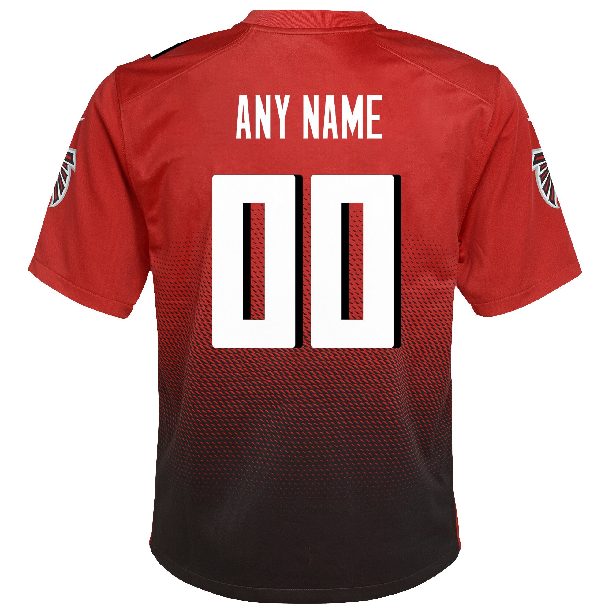 Atlanta Falcons Youth Alternate Custom Game Jersey – Red