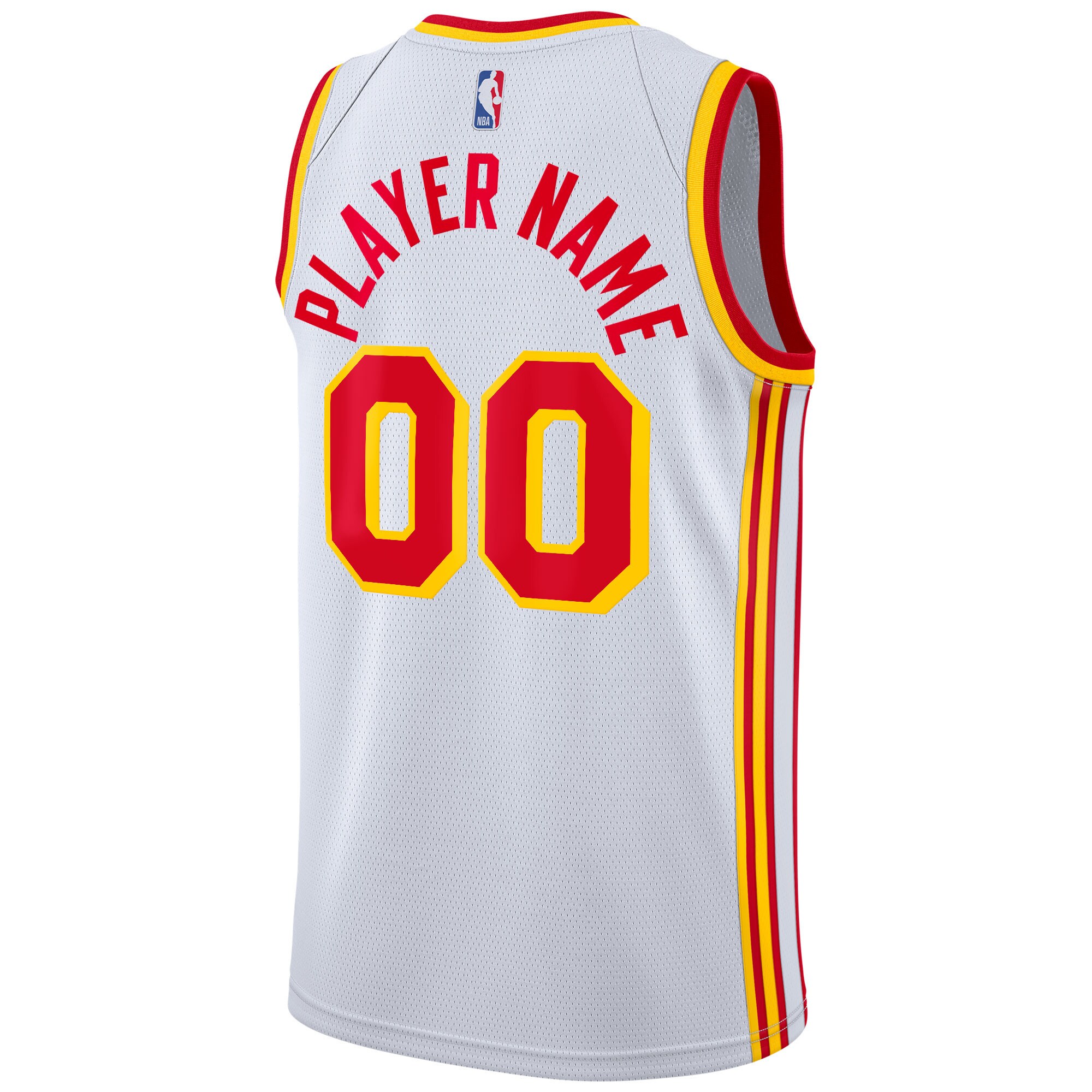 Atlanta Hawks 2020/21 Swingman Custom Jersey – Association Edition – White