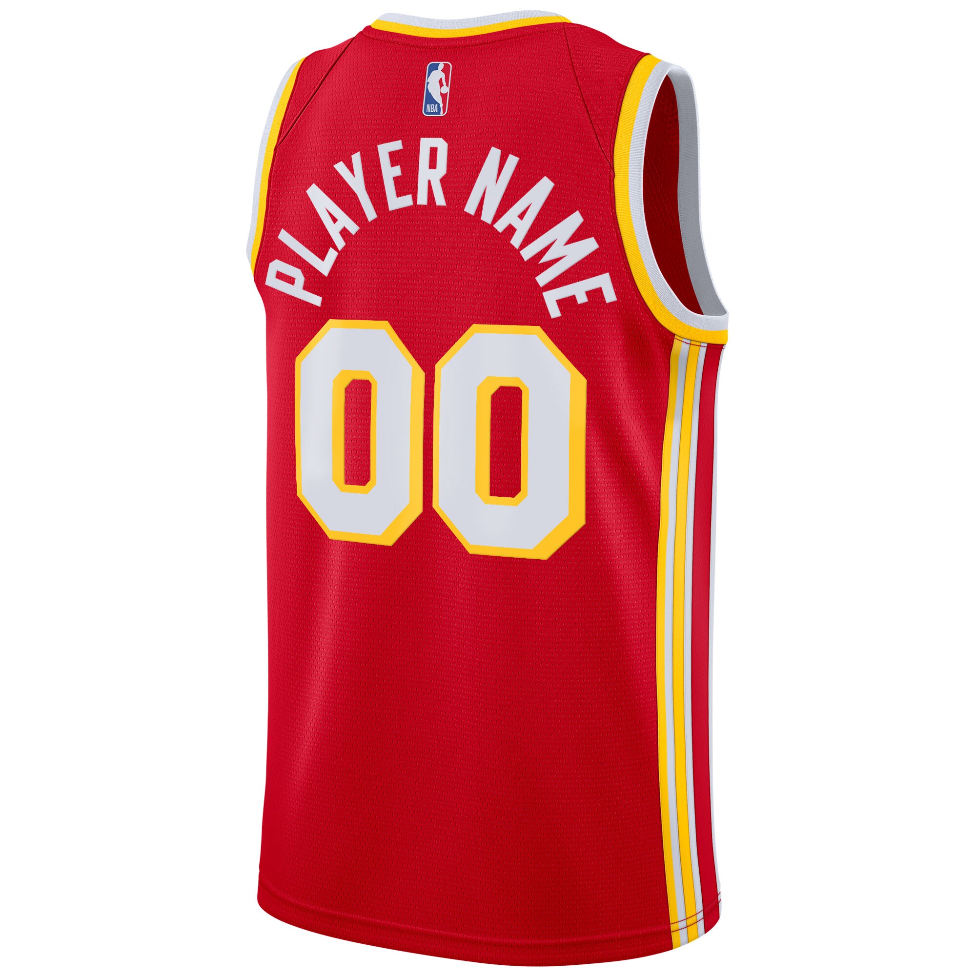 Atlanta Hawks 2020/21 Swingman Custom Jersey – Icon Edition – Red