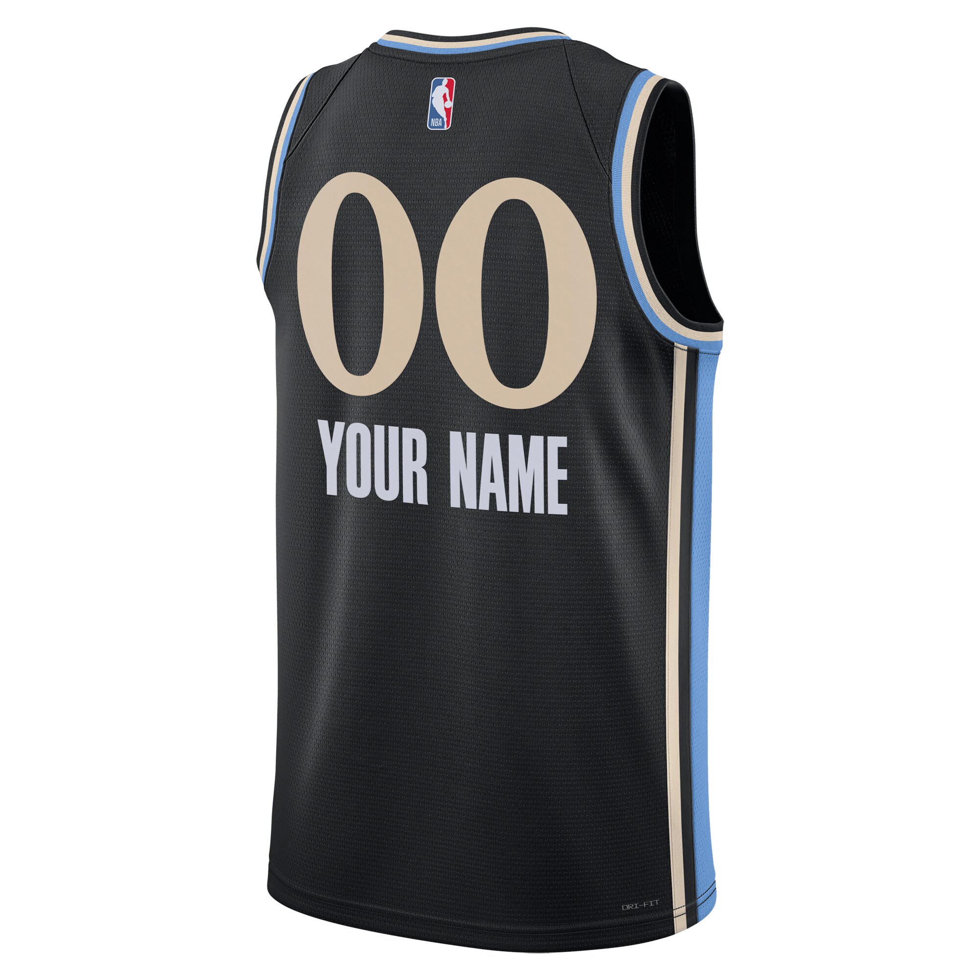 Atlanta Hawks Unisex 2023/24 Custom Swingman Jersey – Black – City Edition