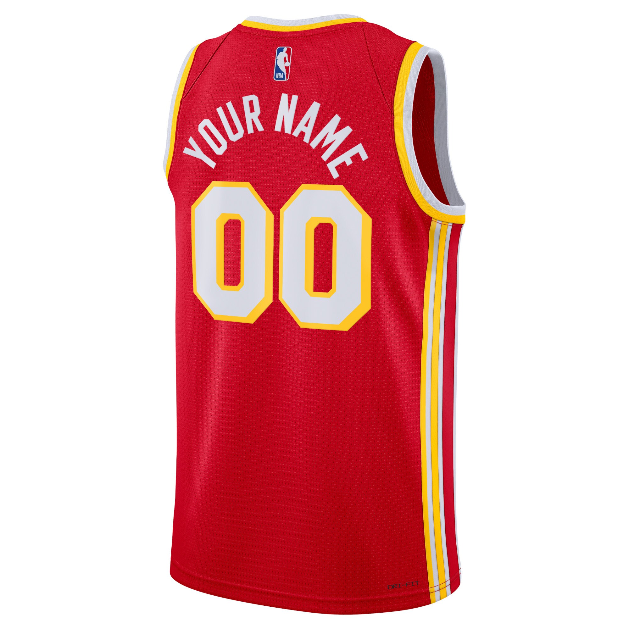 Atlanta Hawks Unisex Swingman Custom Jersey Red – Icon Edition