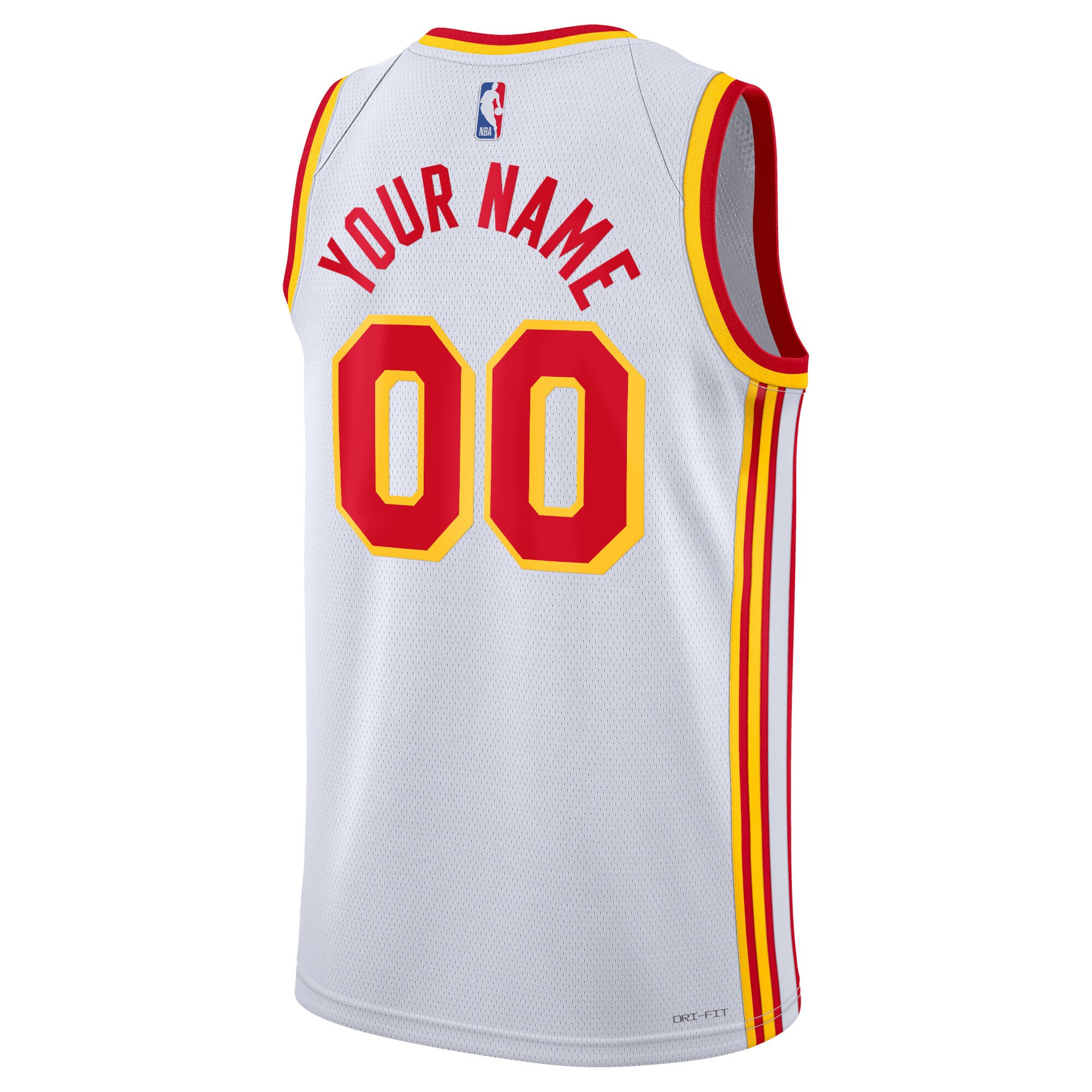 Atlanta Hawks Unisex Swingman Custom Jersey White – Association Edition