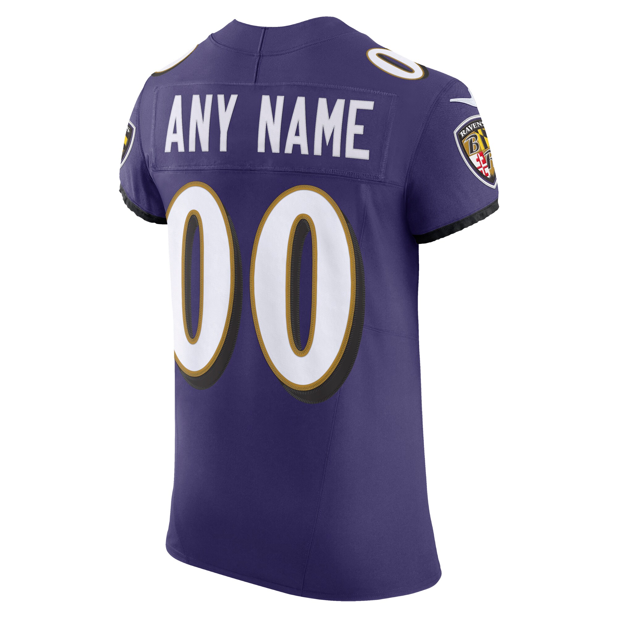 Baltimore Ravens Vapor F.u.s.e. Elite Custom Jersey – Purple