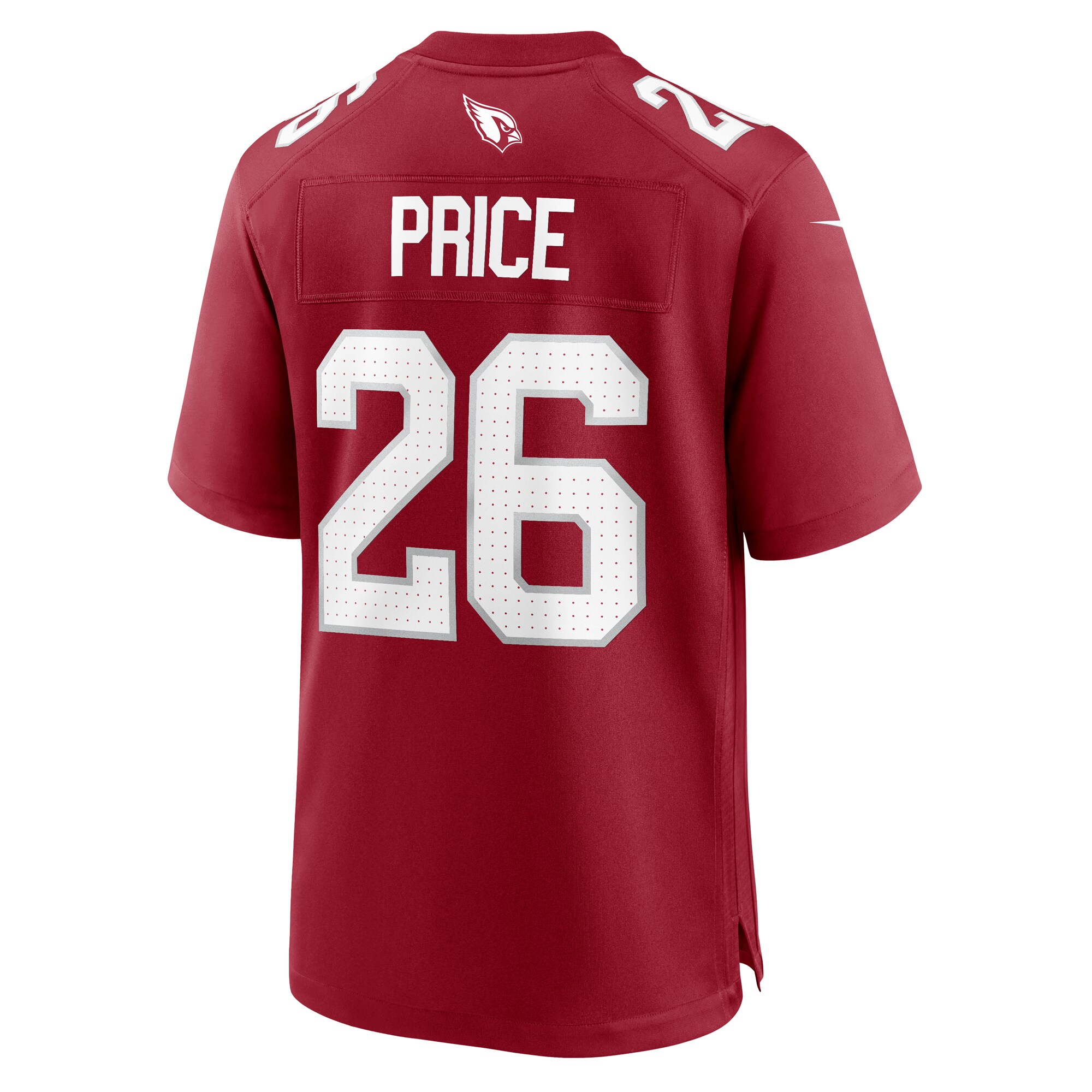 Bobby Price Arizona Cardinals Team Game Jersey – Cardinal