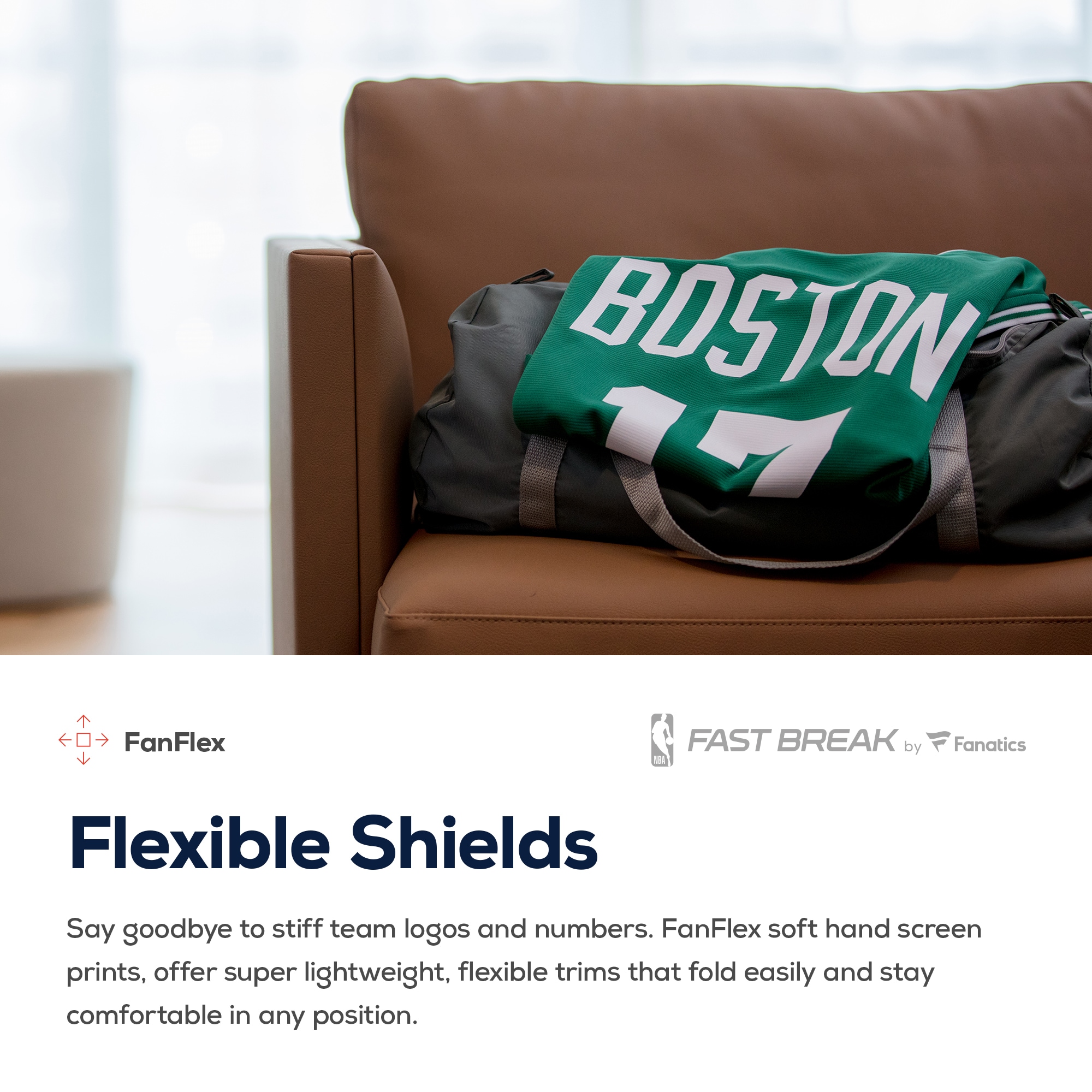 Boston Celtics Fanatics Fast Break Custom Jersey Kelly Green – Icon Edition