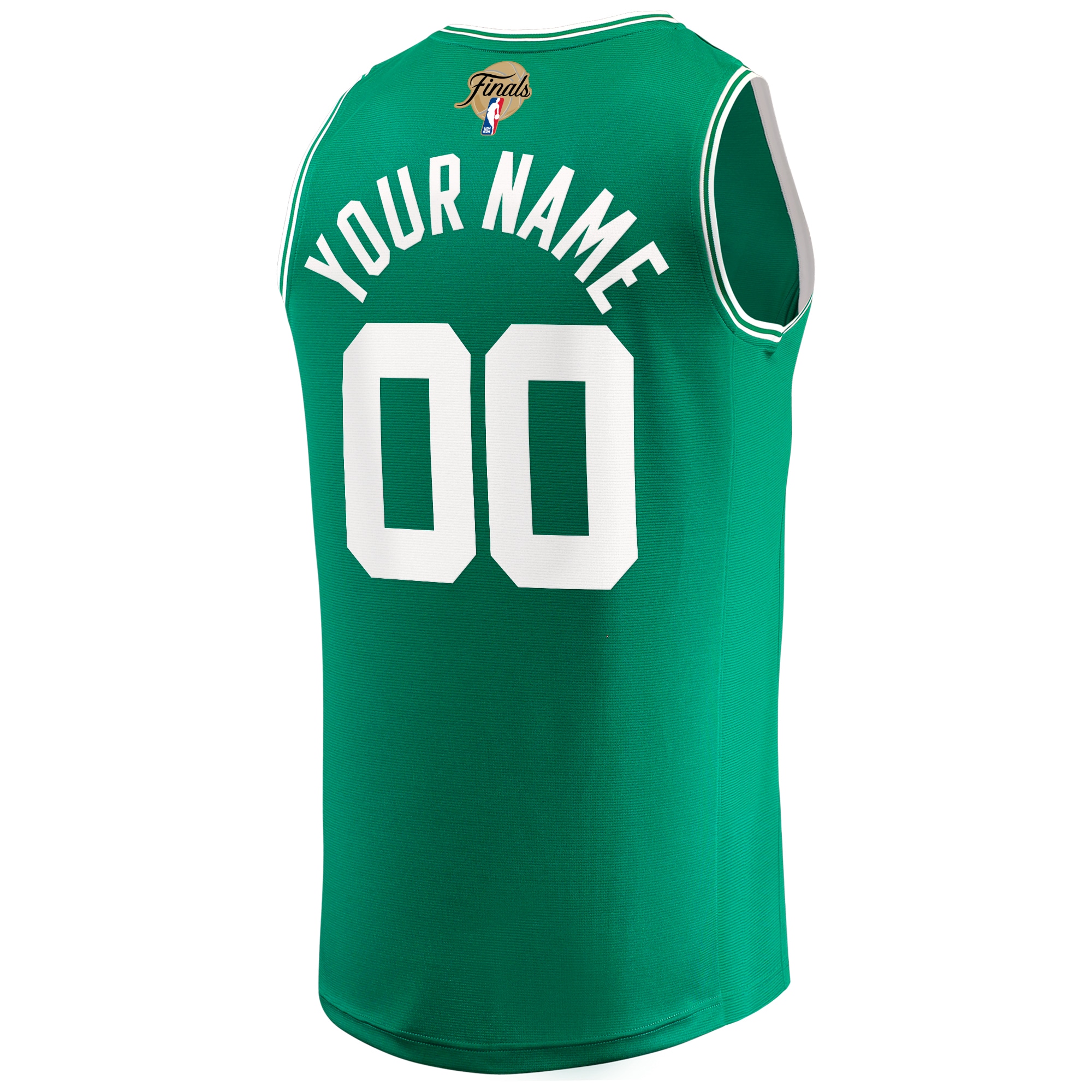 Boston Celtics Fanatics Youth 2024 Finals Custom Fast Break Jersey – Kelly Green – Icon Edition