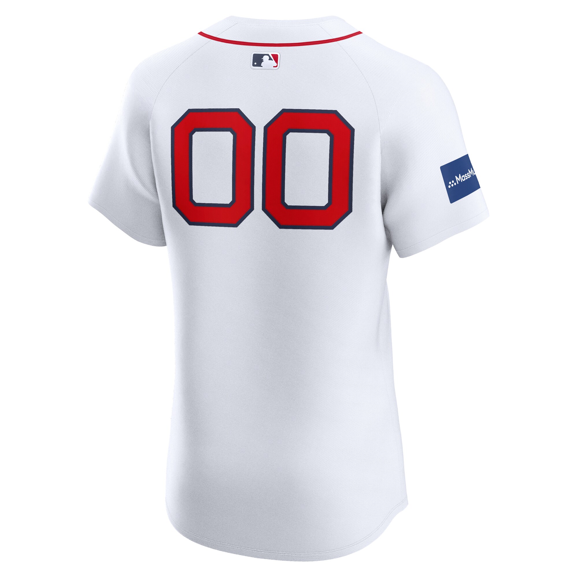 Boston Red Sox Home Elite Custom Patch Jersey – White