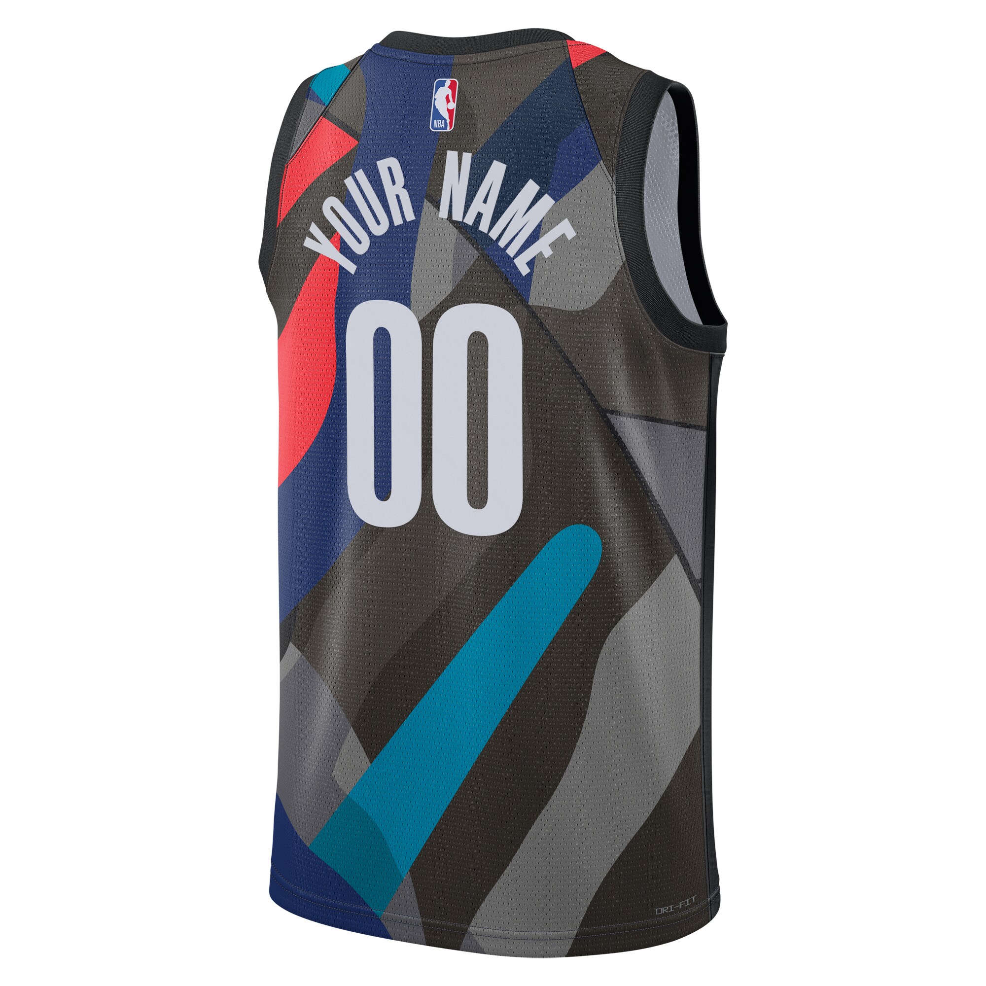 Brooklyn Nets Unisex 2023/24 Custom Swingman Jersey – Black – City Edition