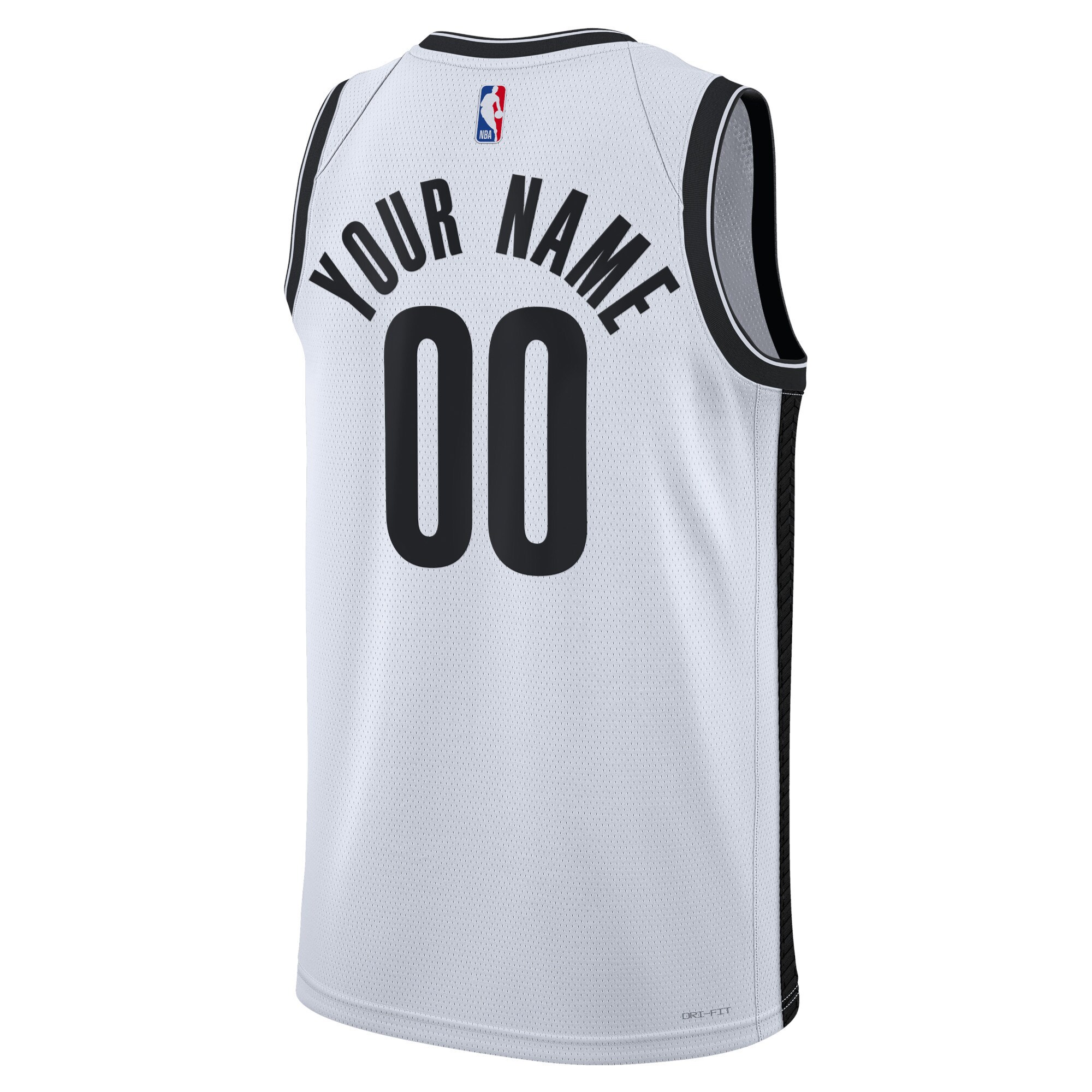 Brooklyn Nets Unisex Swingman Custom Jersey White – Association Edition