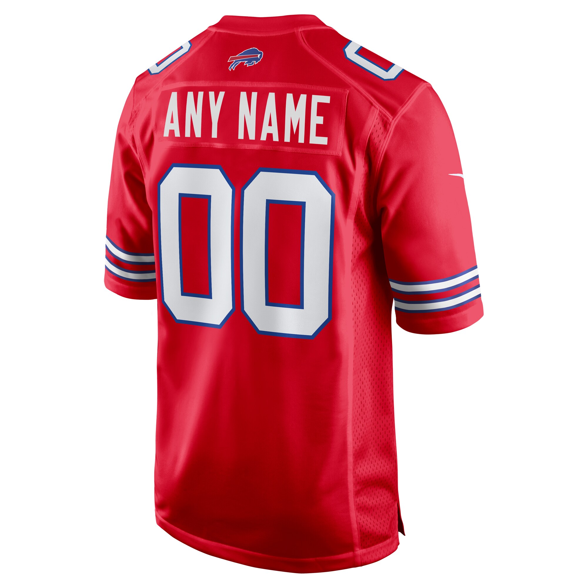 Buffalo Bills Alternate Custom Game Jersey – Red
