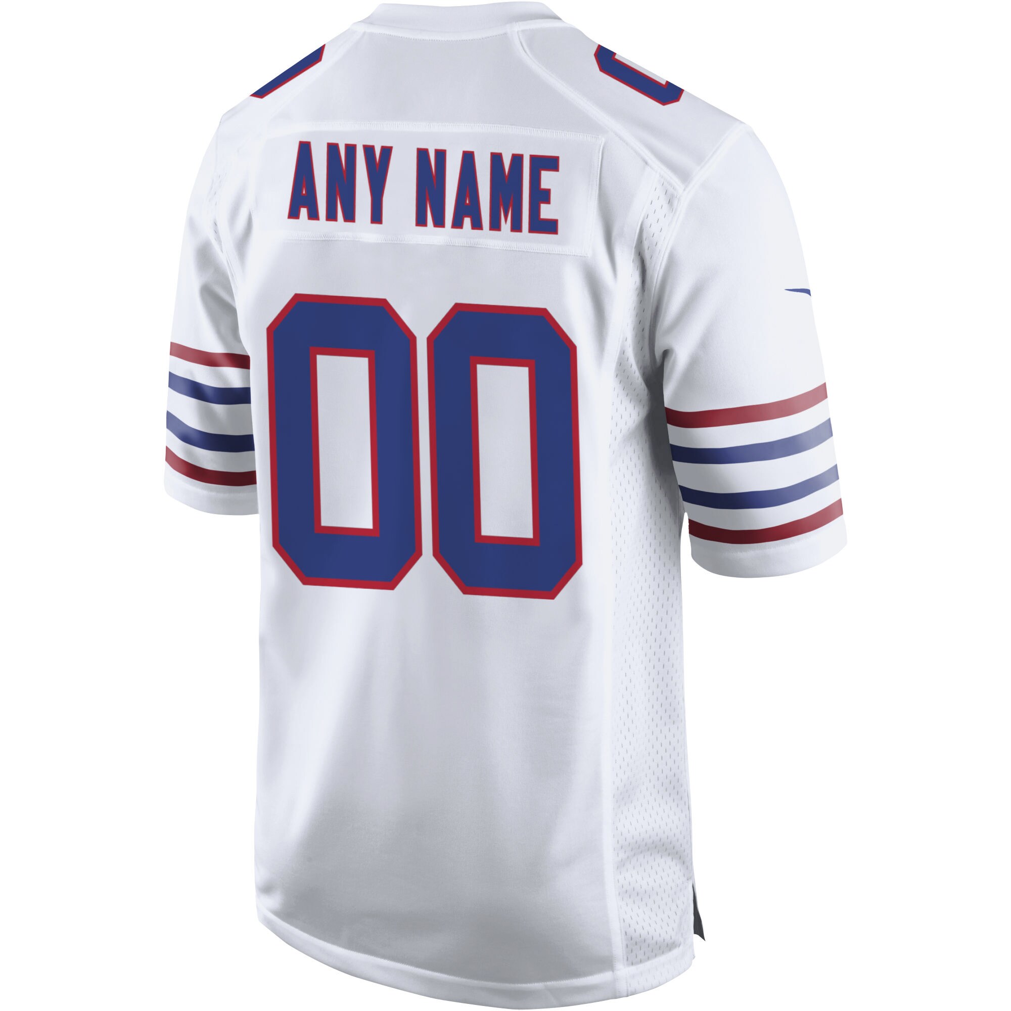 Buffalo Bills Alternate Custom Game Jersey – White