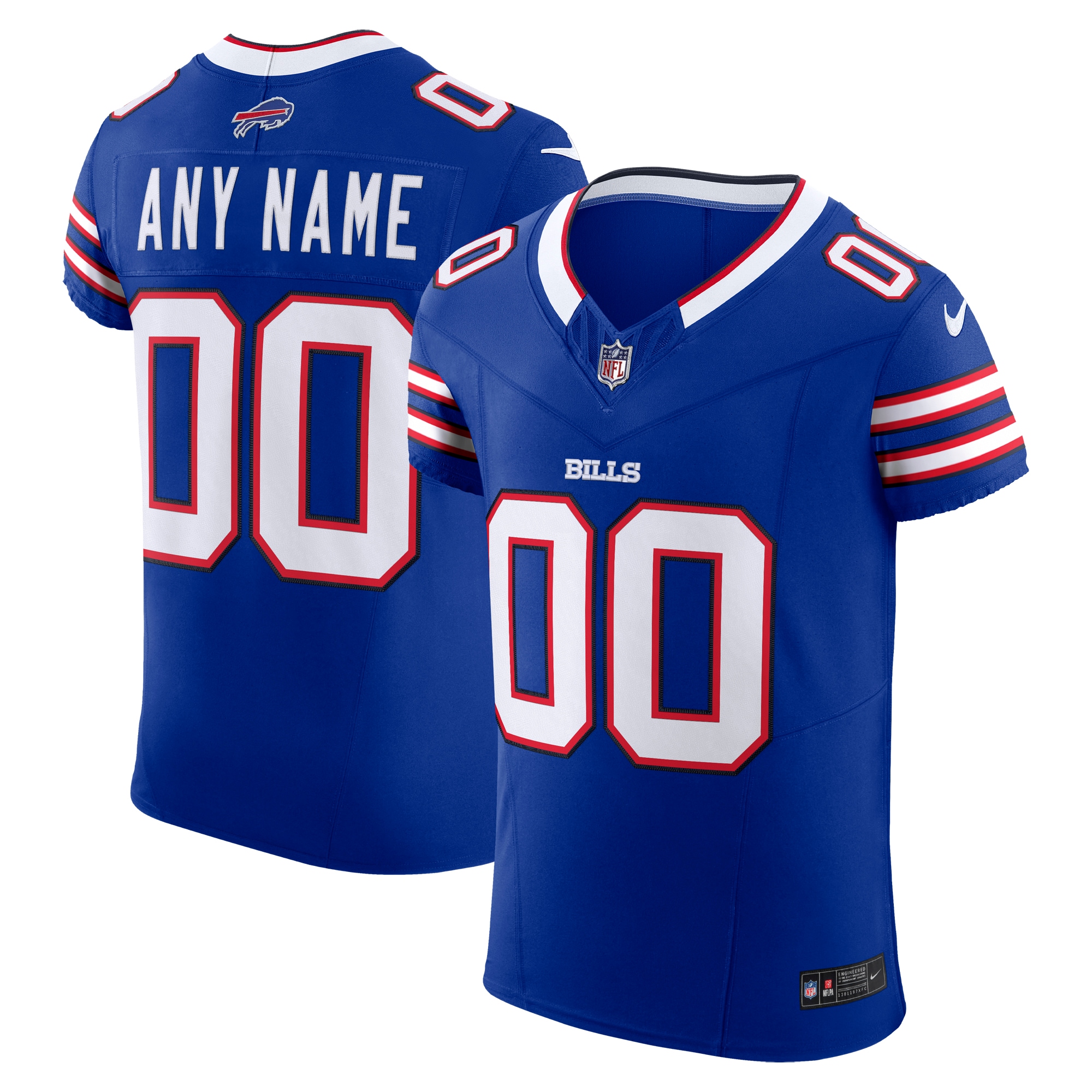Buffalo Bills Vapor F.u.s.e. Elite Custom Jersey - Royal
