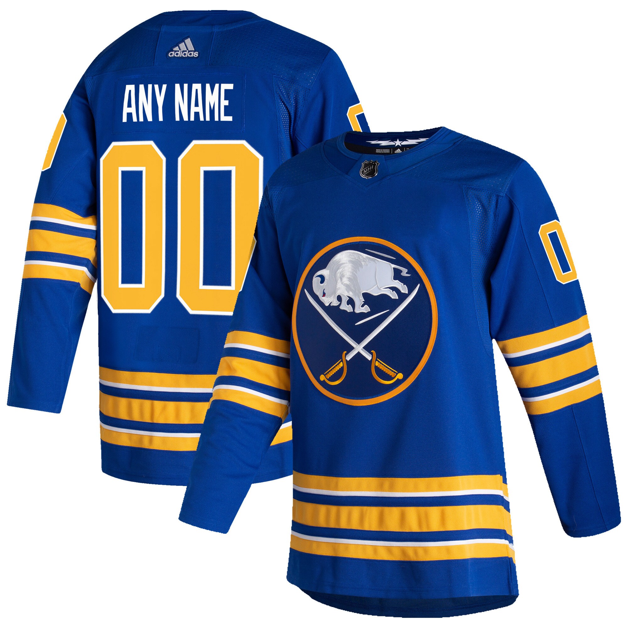 Buffalo Sabres 2020/21 Home Custom Jersey - Royal