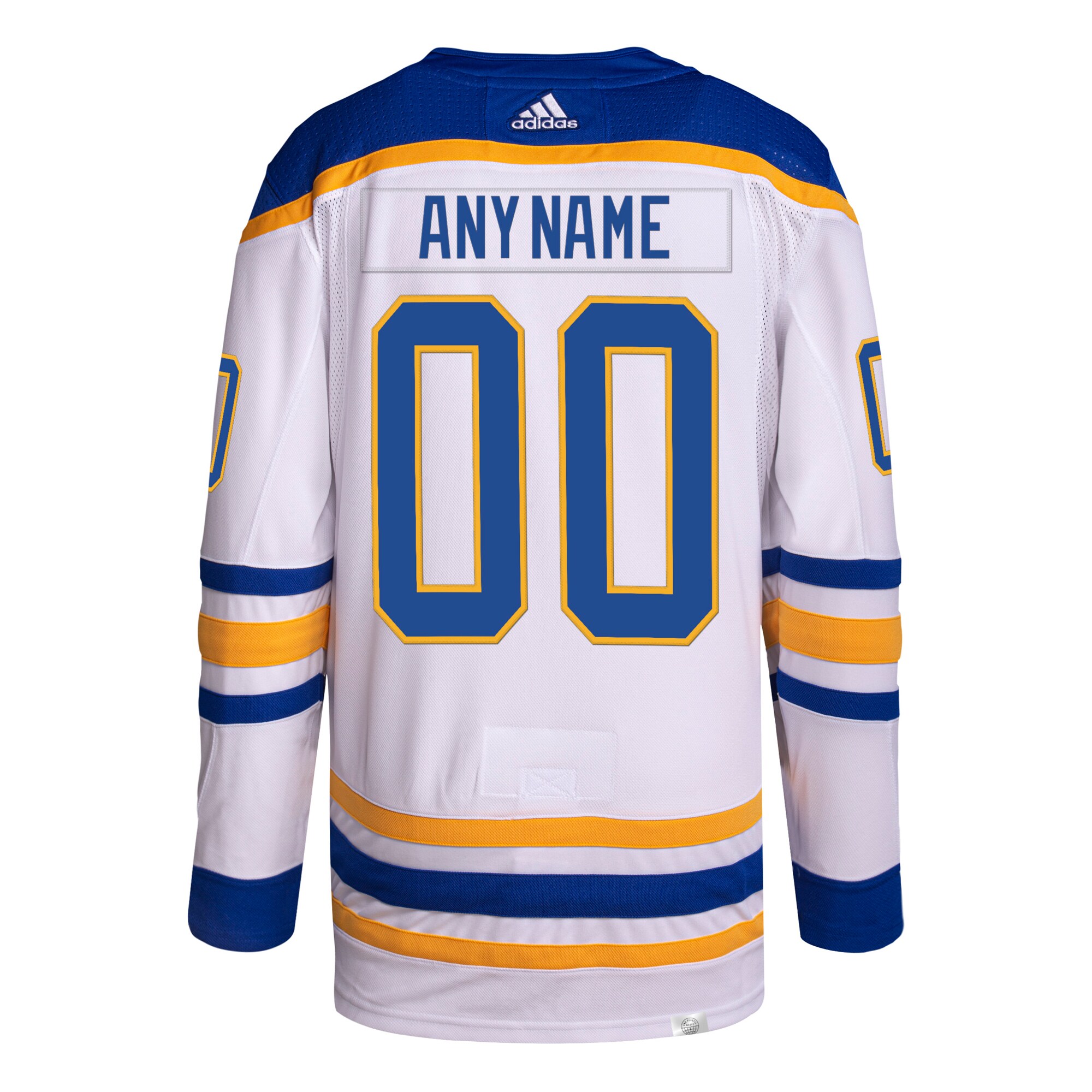 Buffalo Sabres Away Primegreen Custom Jersey – White