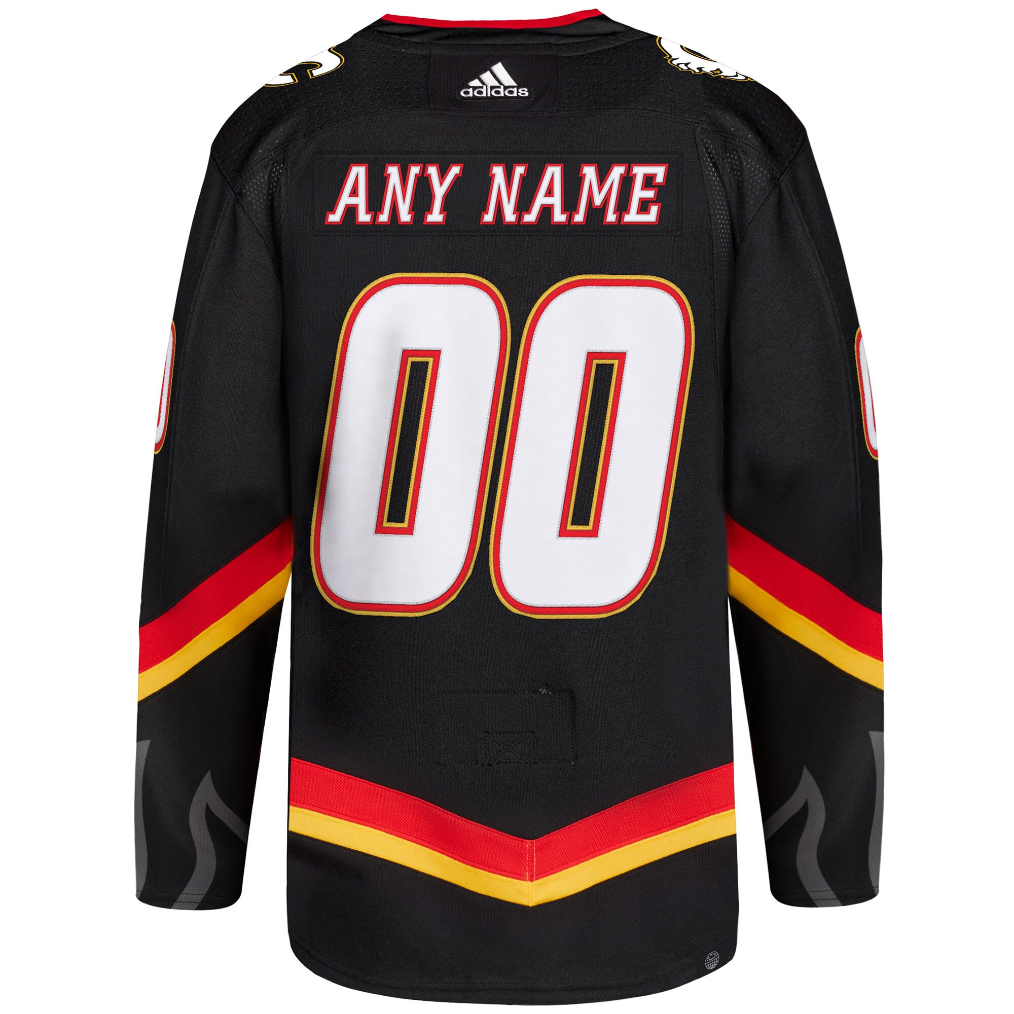Calgary Flames Alternate Primegreen Custom Jersey – Black