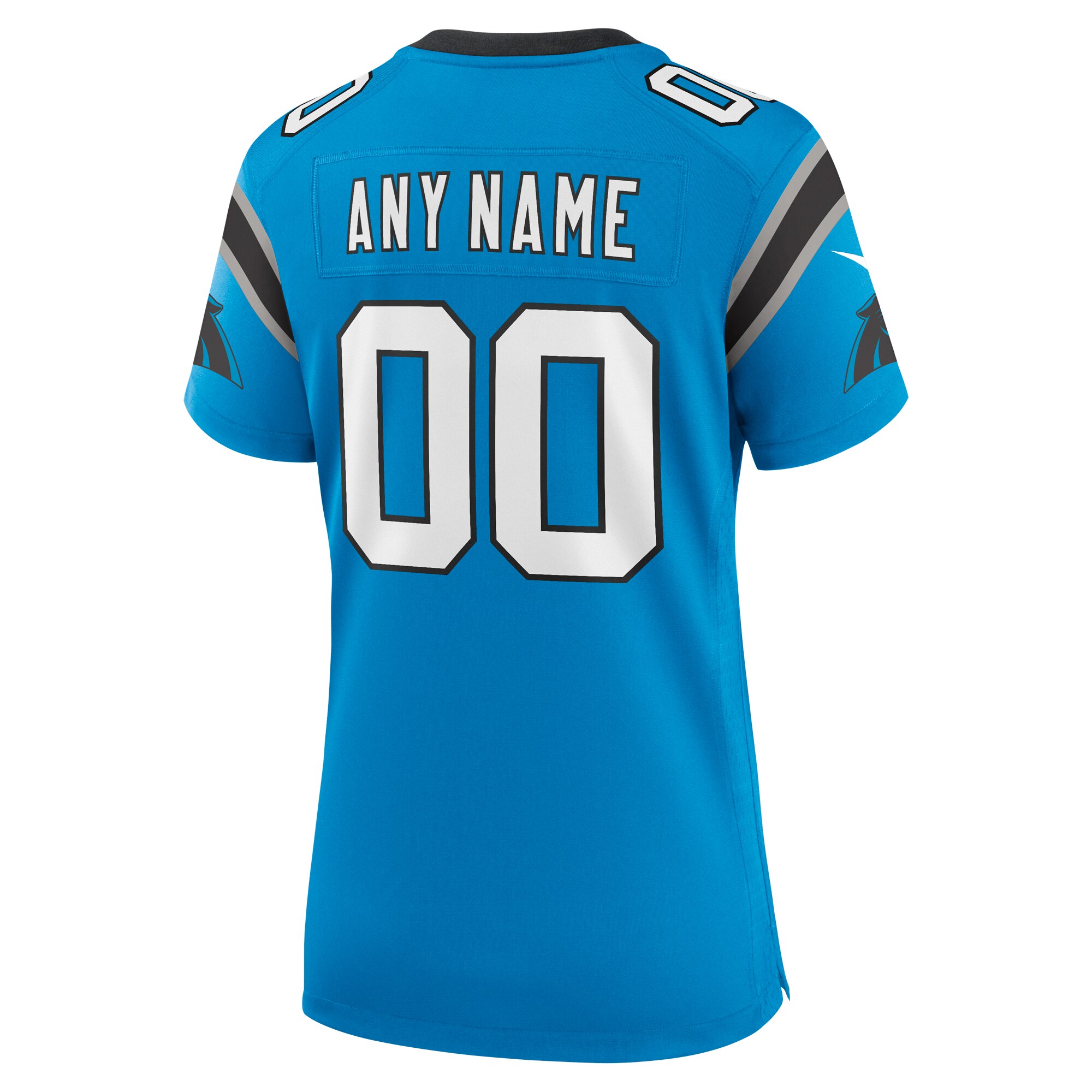 Carolina Panthers Women’s Alternate Custom Game Jersey – Blue