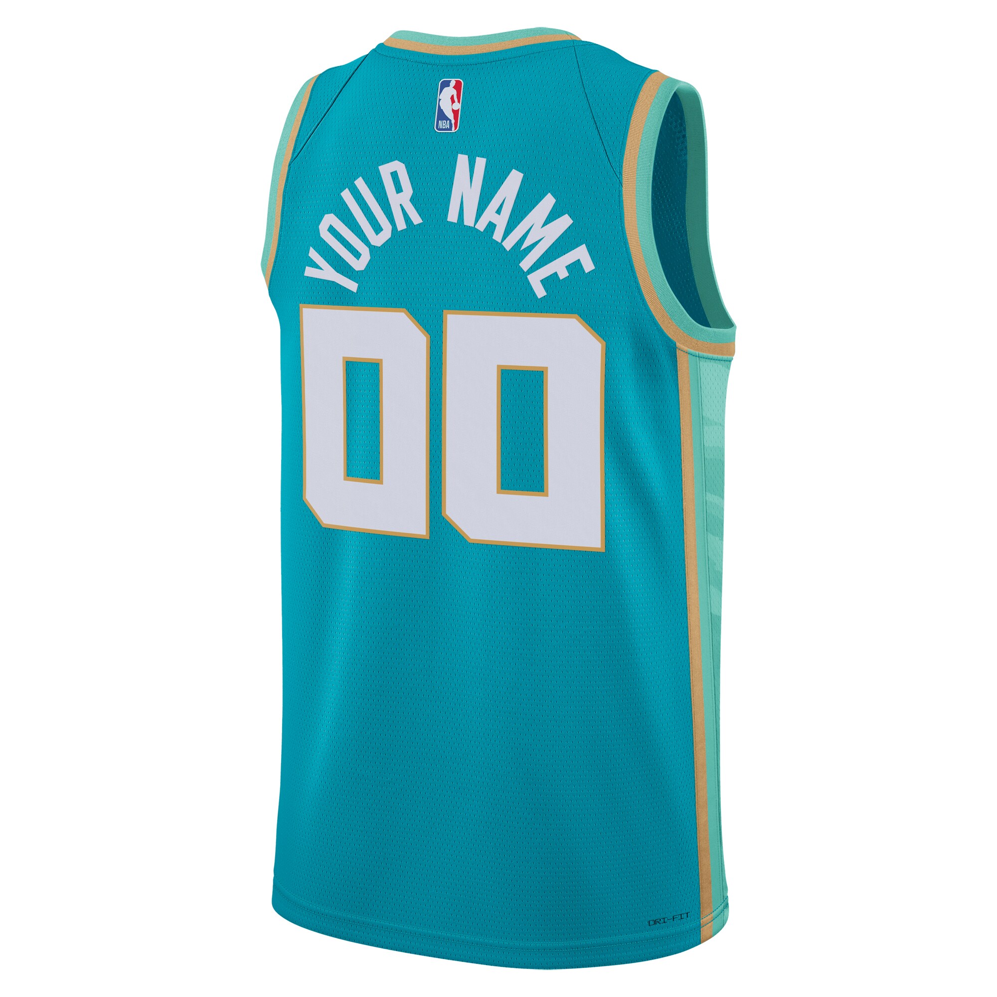 Charlotte Hornets Jordan Brand Unisex 2023/24 Custom Swingman Jersey – Teal – City Edition