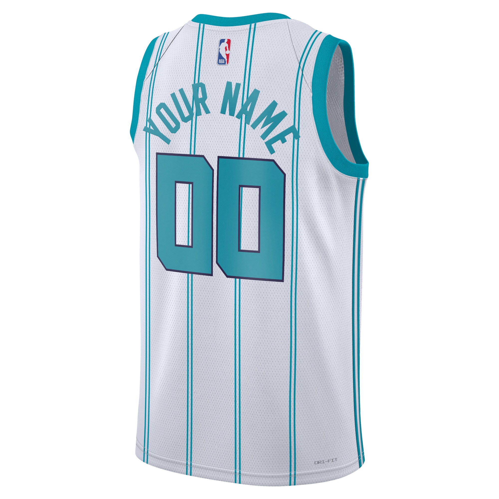 Charlotte Hornets Jordan Brand Unisex Swingman Custom Jersey White – Association Edition