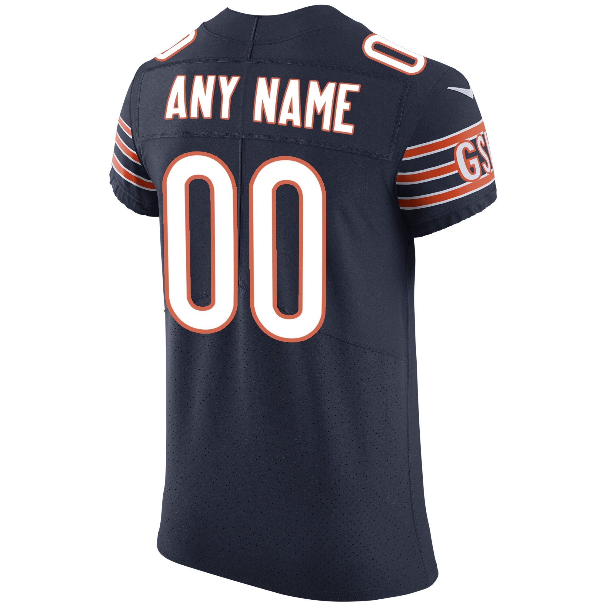 Chicago Bears Vapor Untouchable Custom Elite Jersey – Navy