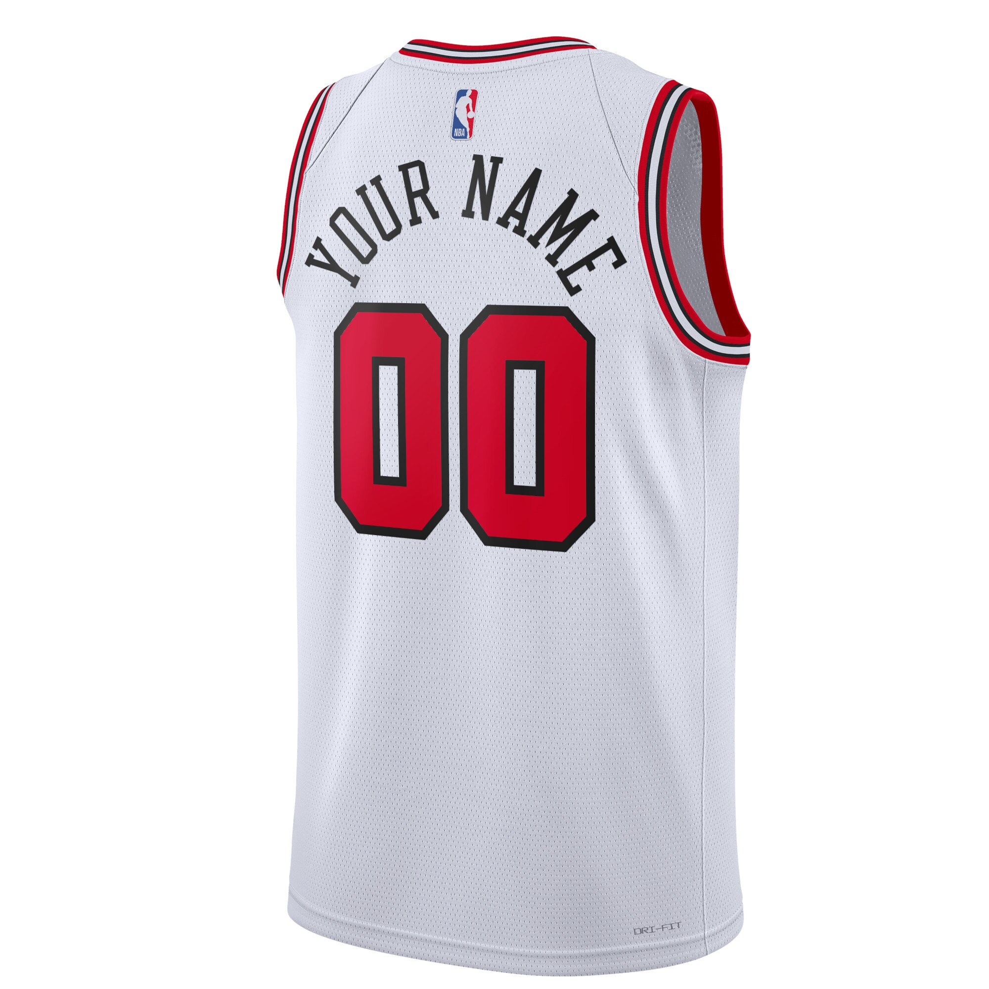Chicago Bulls Unisex Swingman Custom Jersey White – Association Edition