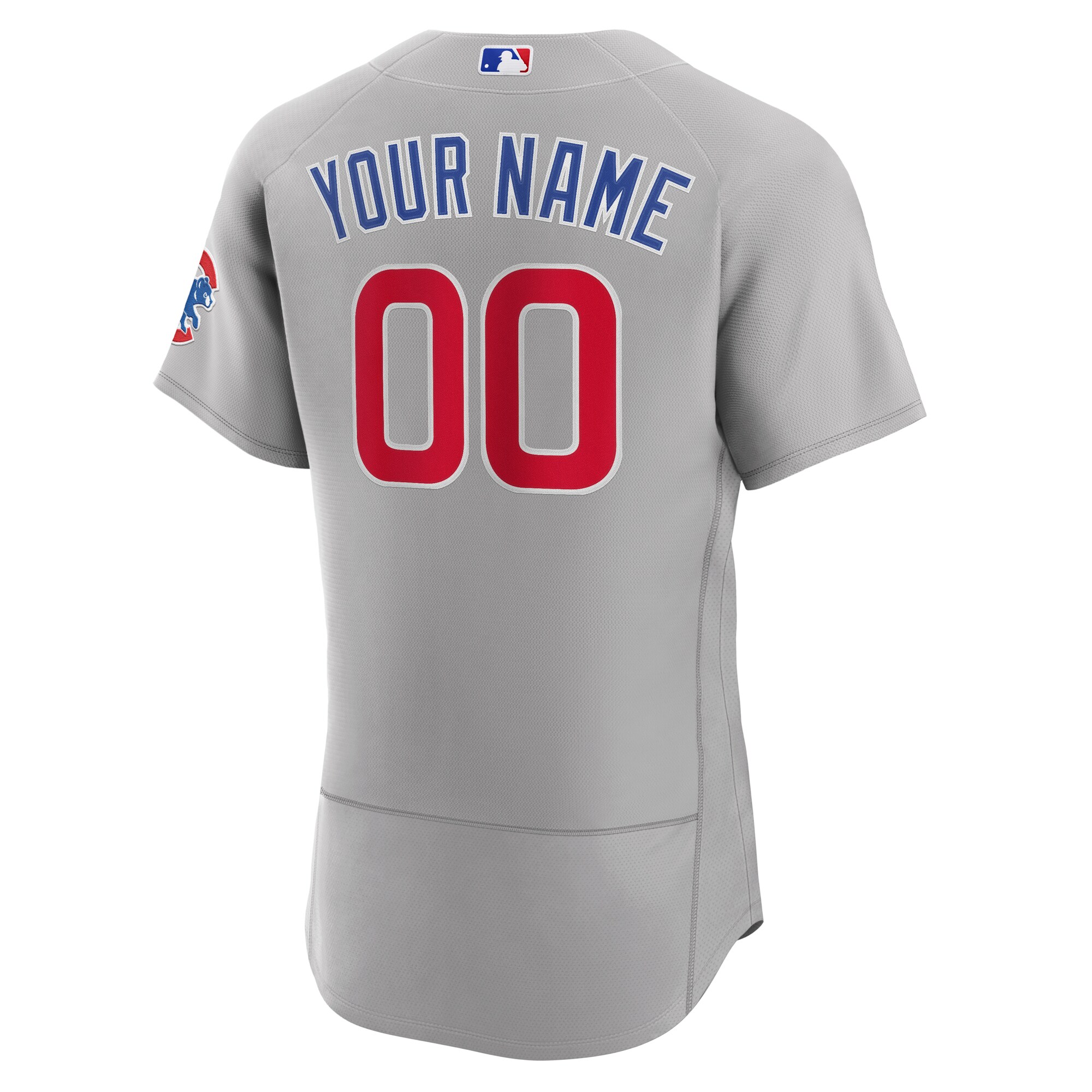 Chicago Cubs Road Custom Jersey – Gray