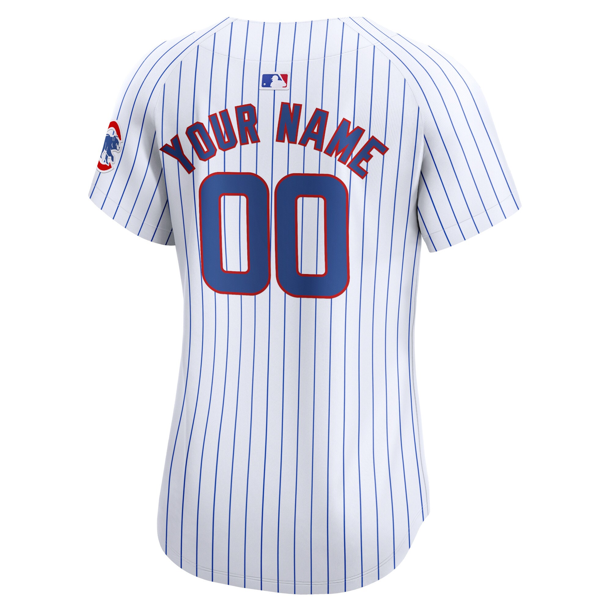 Chicago Cubs Women’s Home Limited Custom Jersey – White