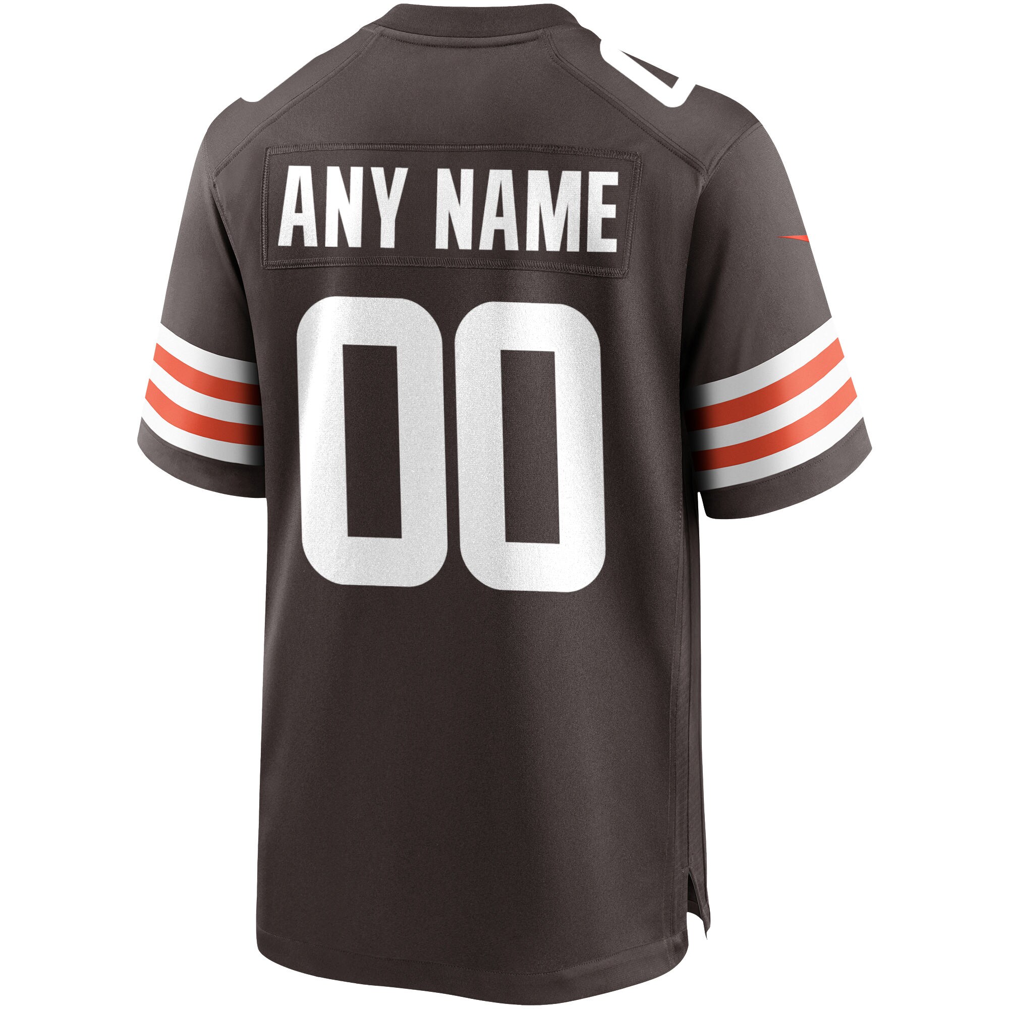 Cleveland Browns Custom Game Jersey – Brown