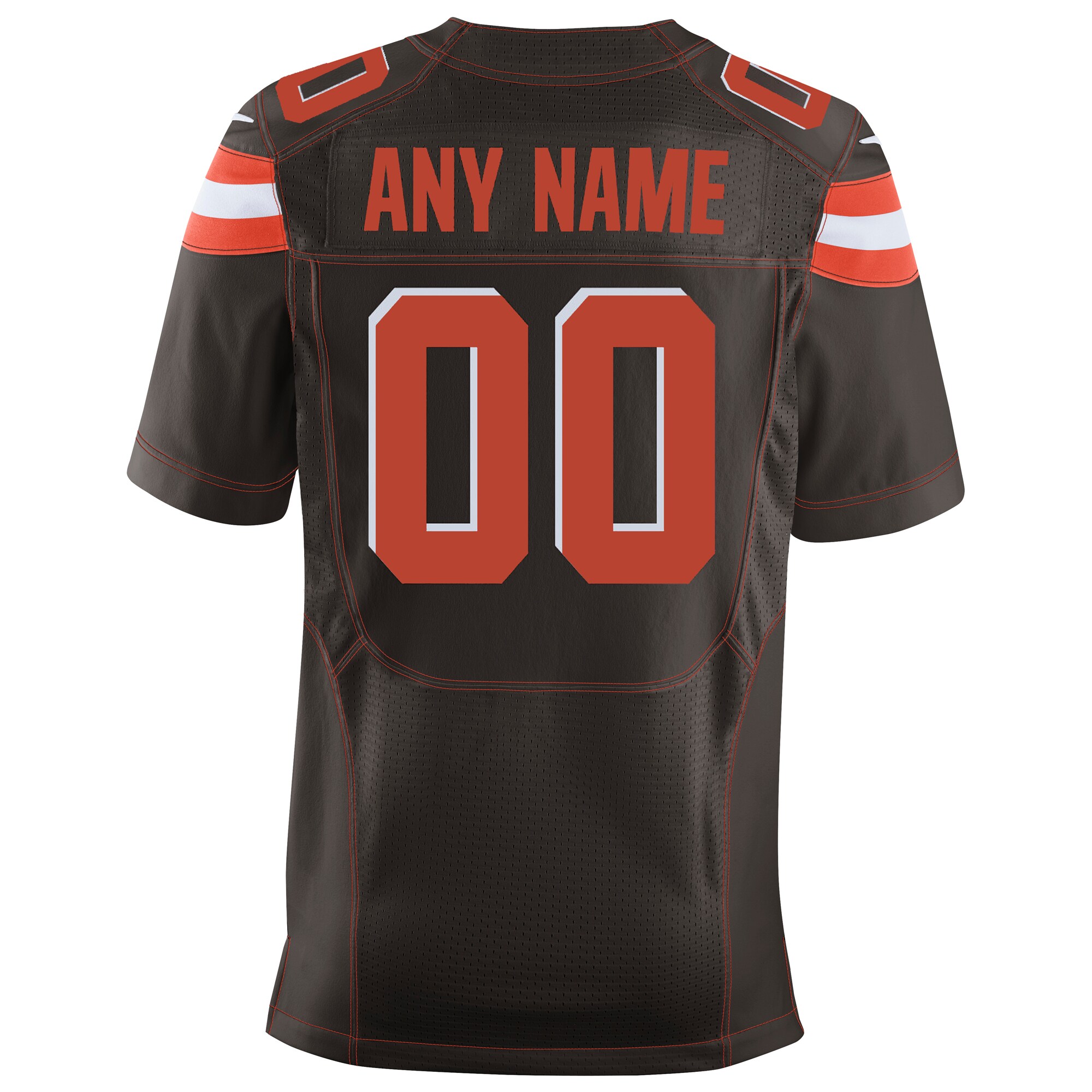 Cleveland Browns Elite Custom Jersey – Brown