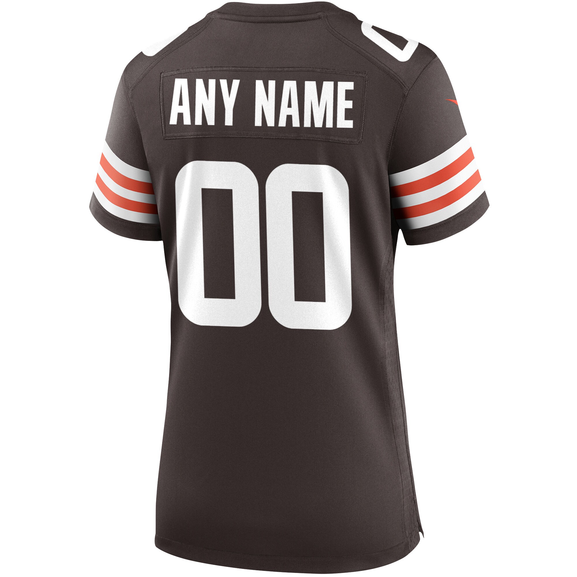 Cleveland Browns Women’s Custom Game Jersey – Brown