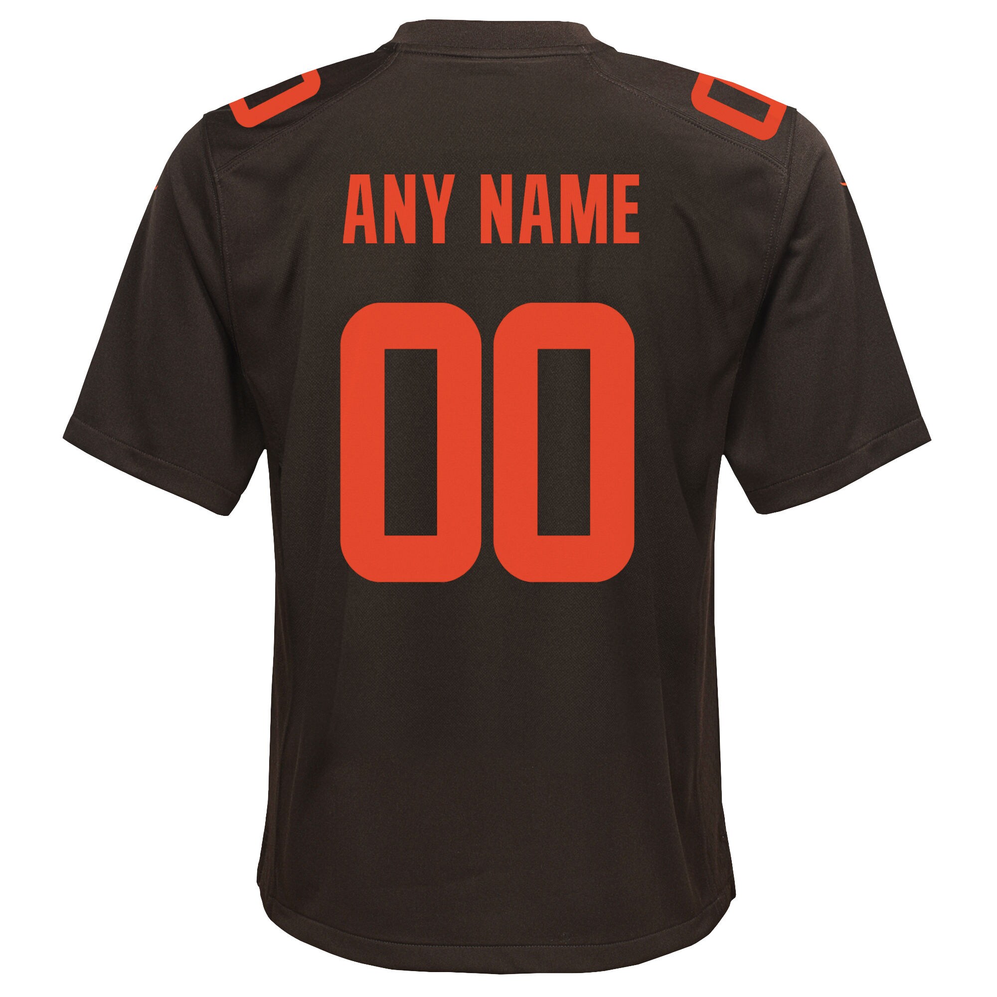 Cleveland Browns Youth Alternate Custom Game Jersey – Brown