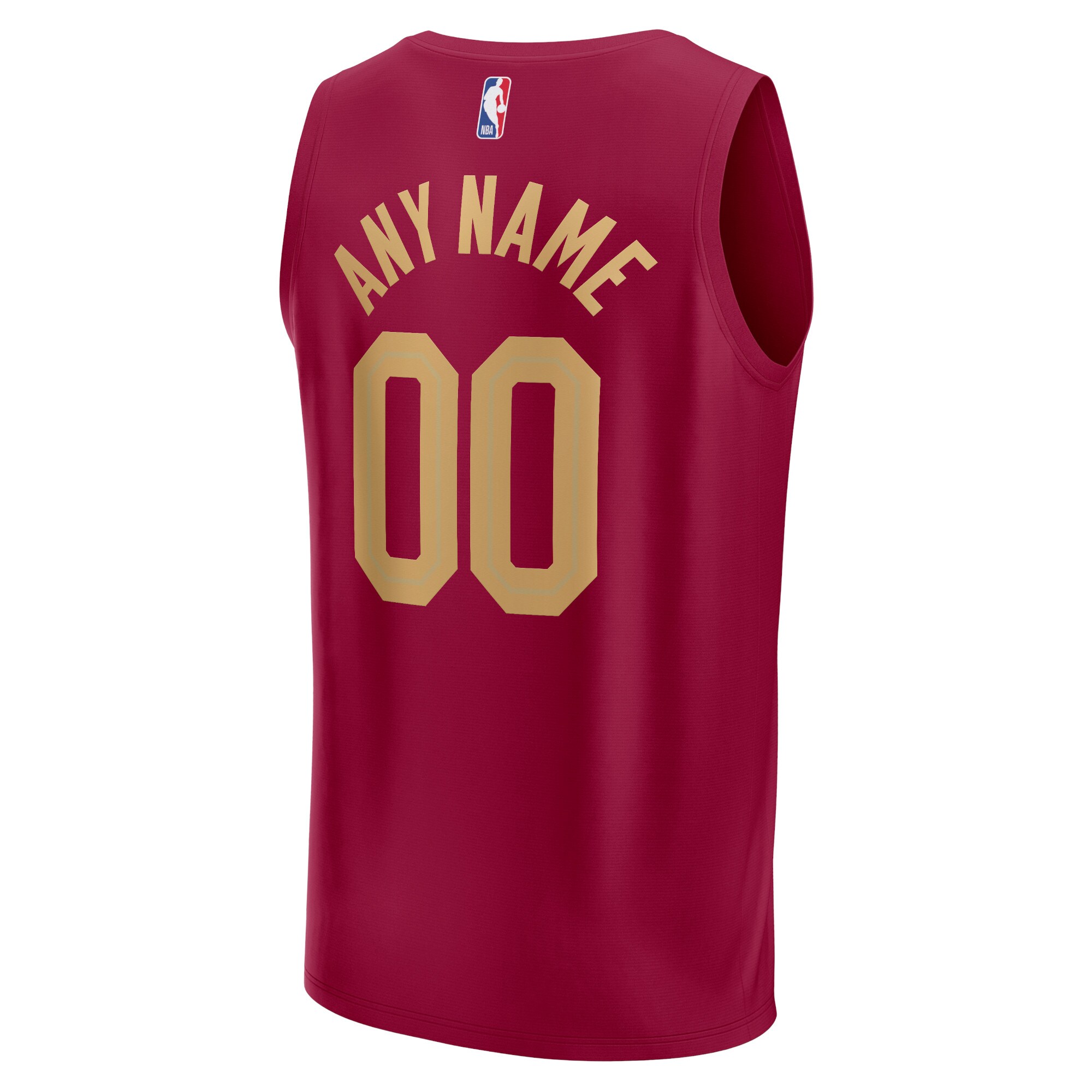 Cleveland Cavaliers Fanatics Youth Fast Break Custom Jersey – Maroon – Icon Edition