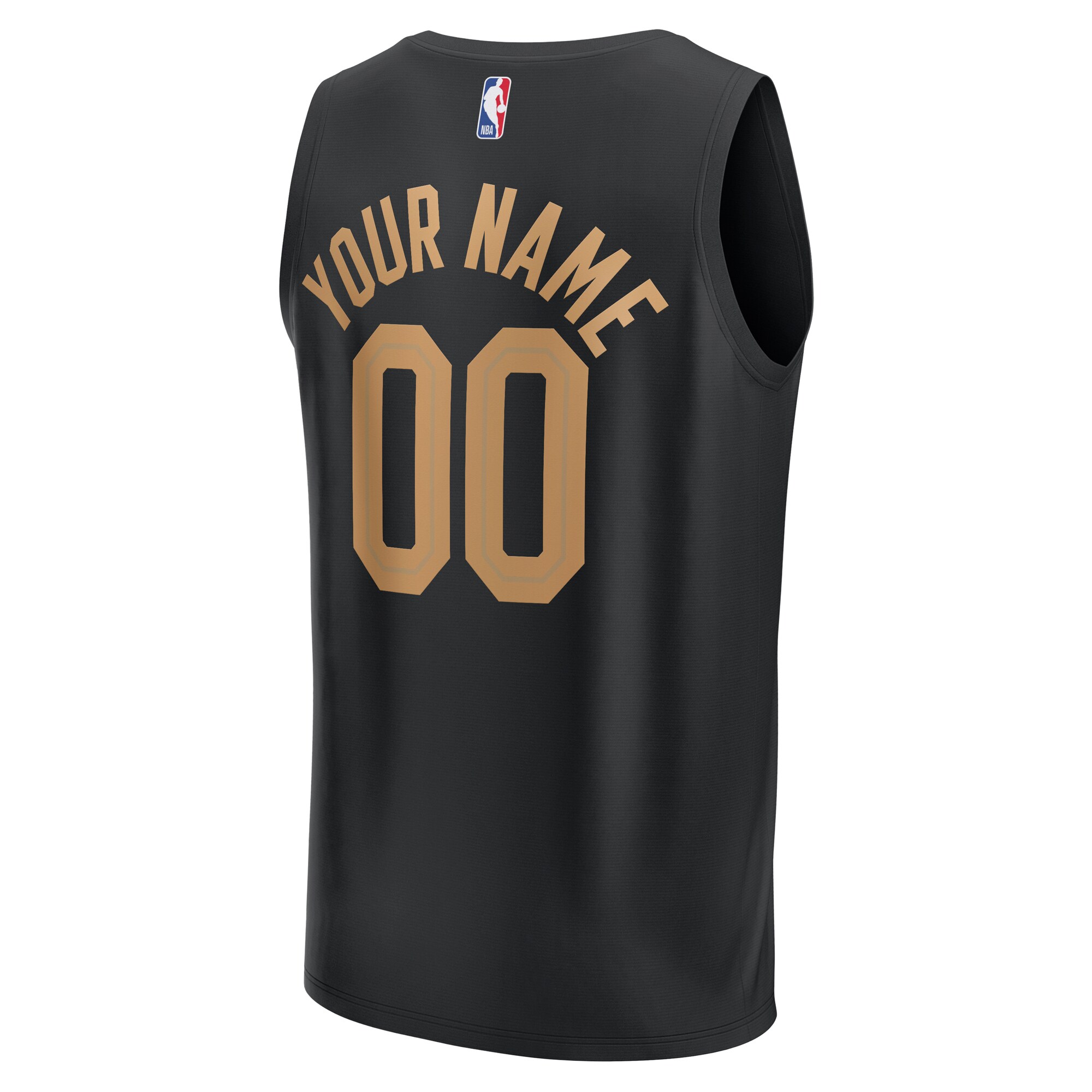 Cleveland Cavaliers Fanatics Youth Fast Break Custom Jersey – Statement Edition – Black