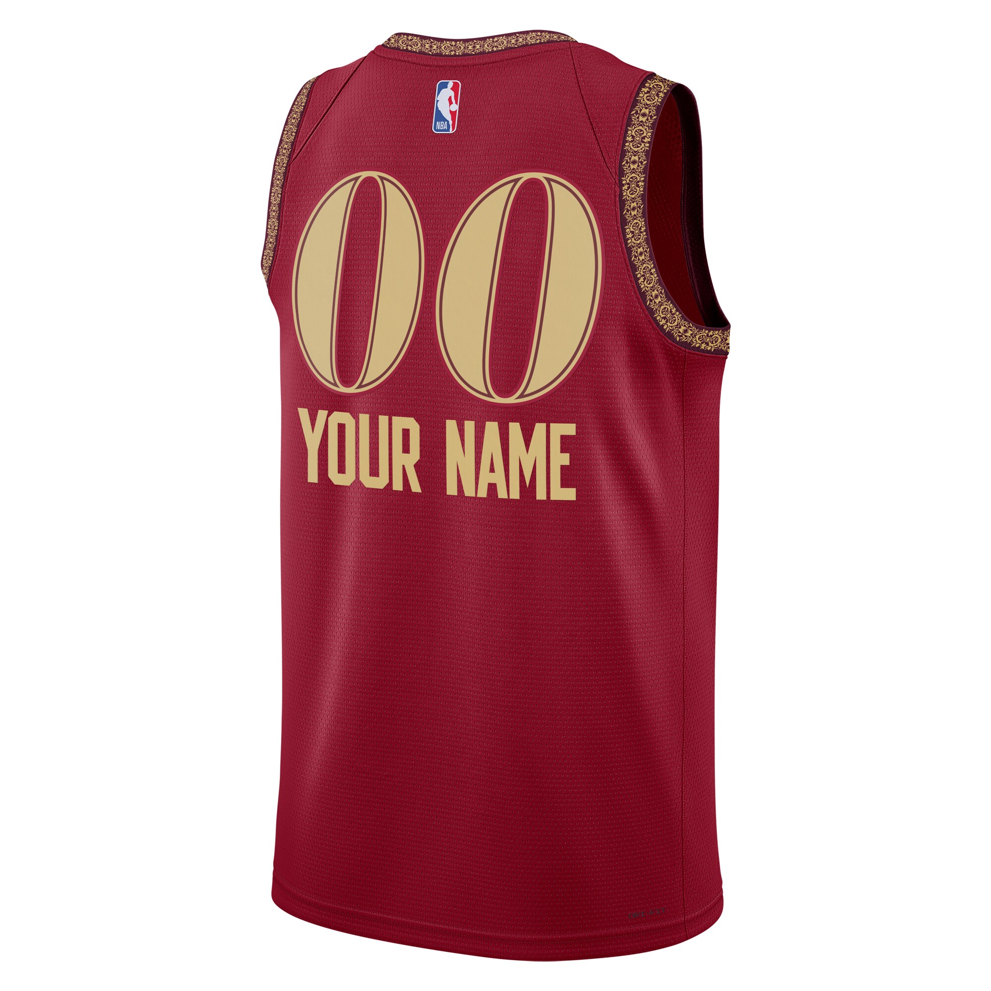 Cleveland Cavaliers Unisex 2023/24 Custom Swingman Jersey – Wine – City Edition