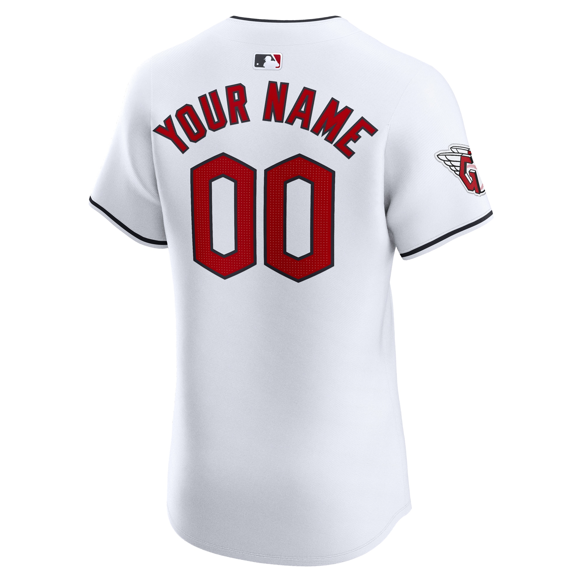 Cleveland Guardians Home Elite Custom Jersey – White