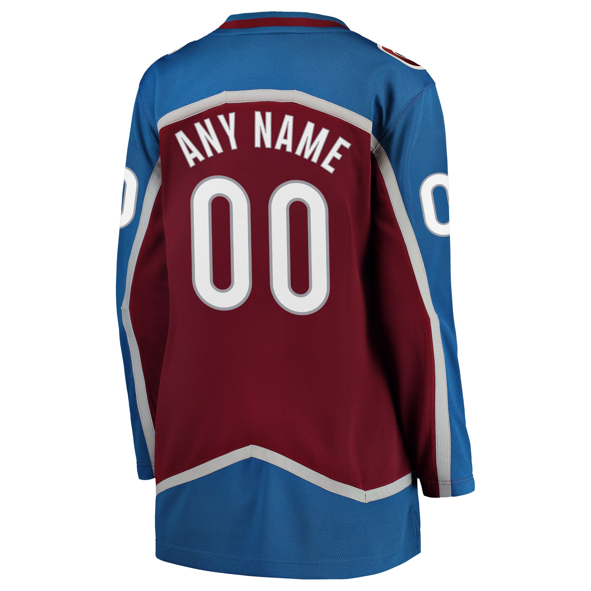 Colorado Avalanche Fanatics Women’s Home Breakaway Custom Jersey – Maroon