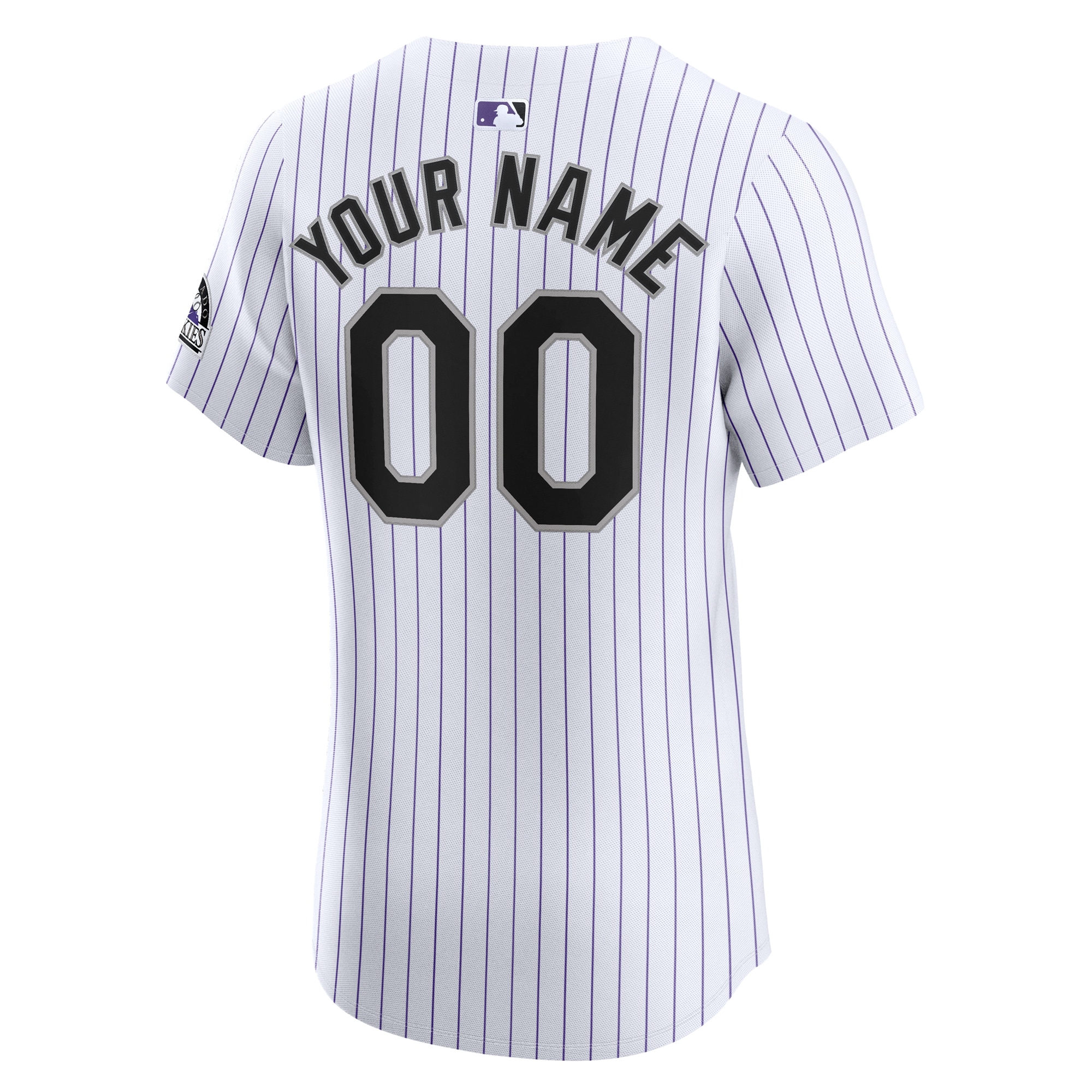 Colorado Rockies Home Elite Custom Jersey – White