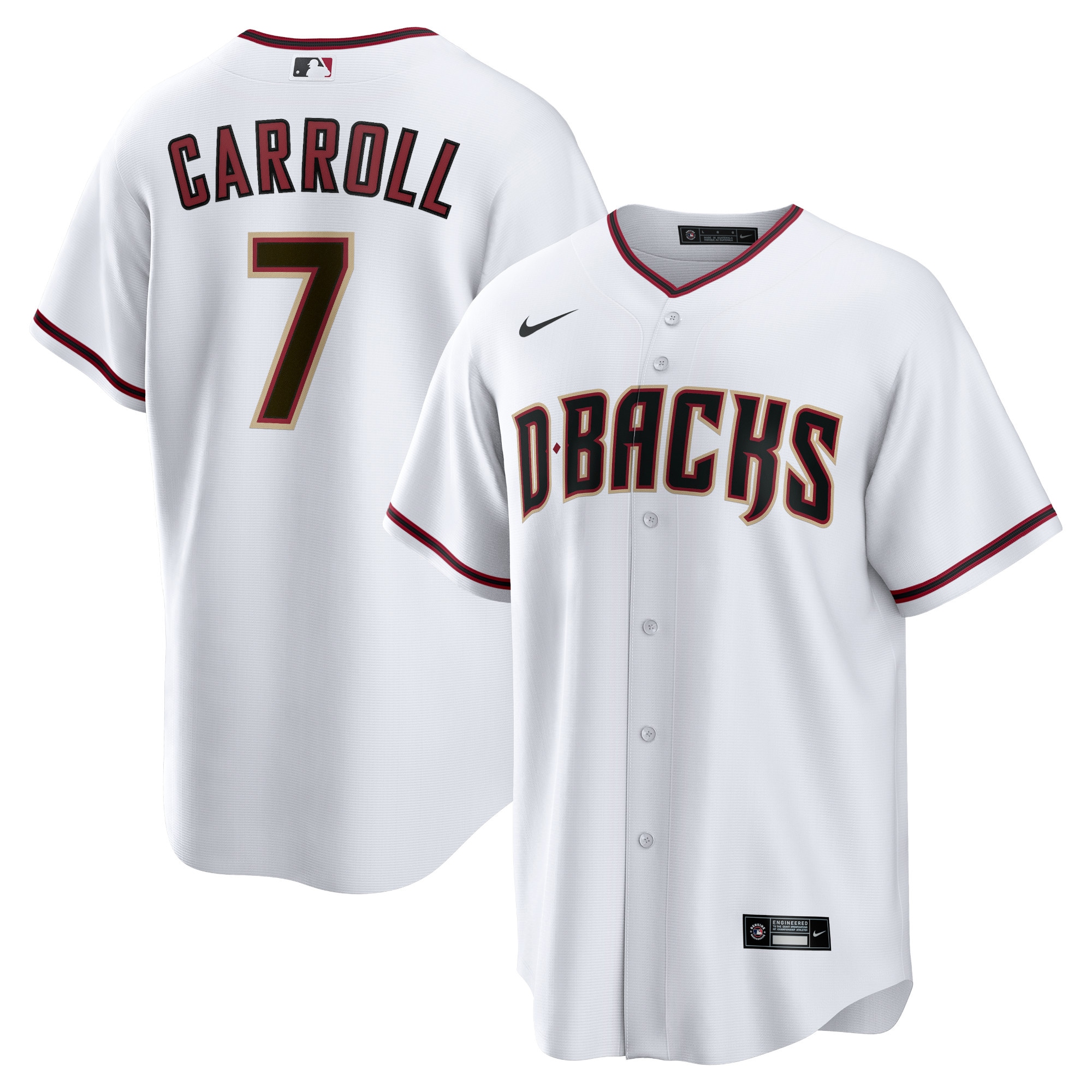 Corbin Carroll Arizona Diamondbacks Home Player Jersey - White