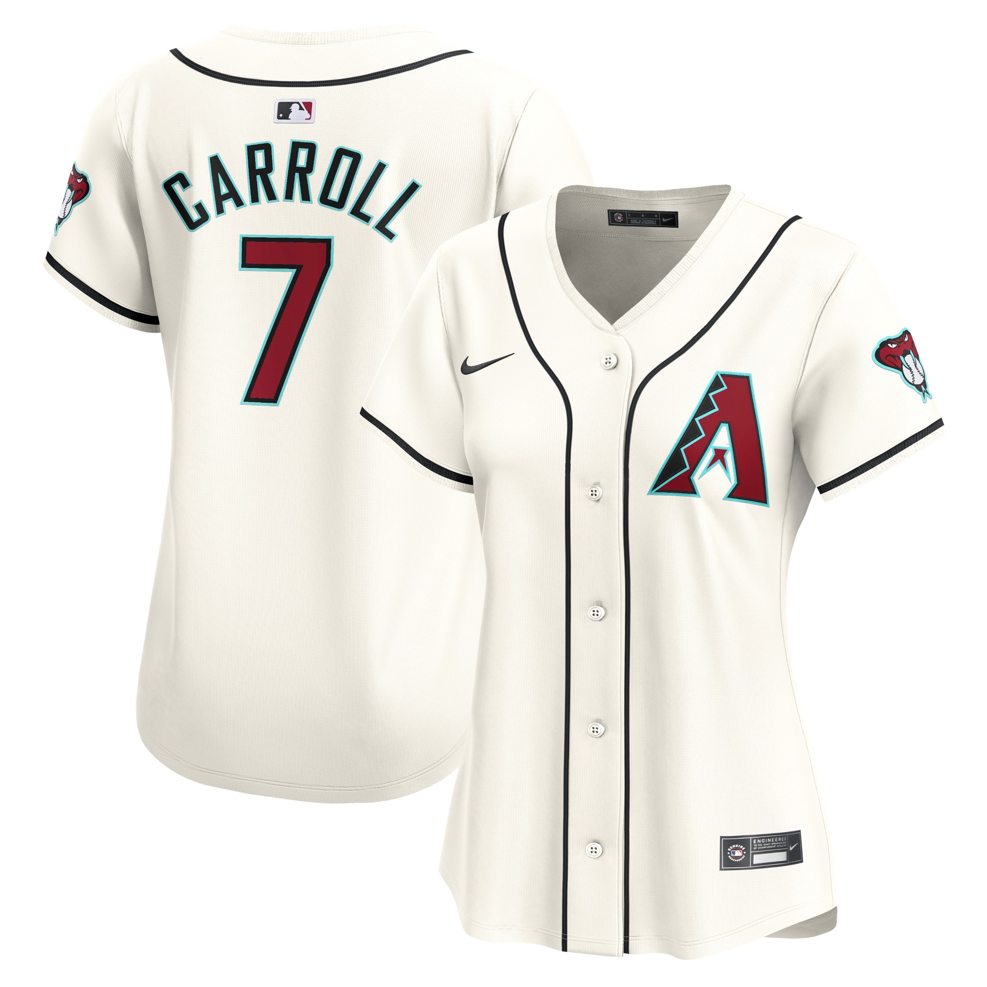 Corbin Carroll Arizona Diamondbacks Women's Home Limited Player Jersey  White