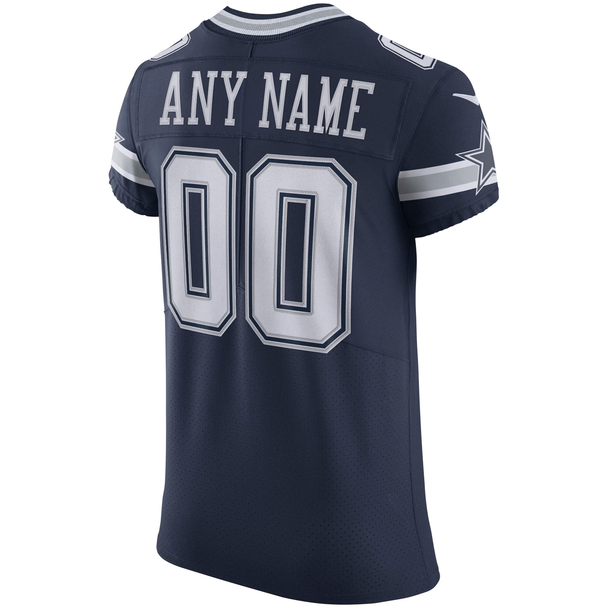 Dallas Cowboys Vapor Elite Custom Jersey – Navy