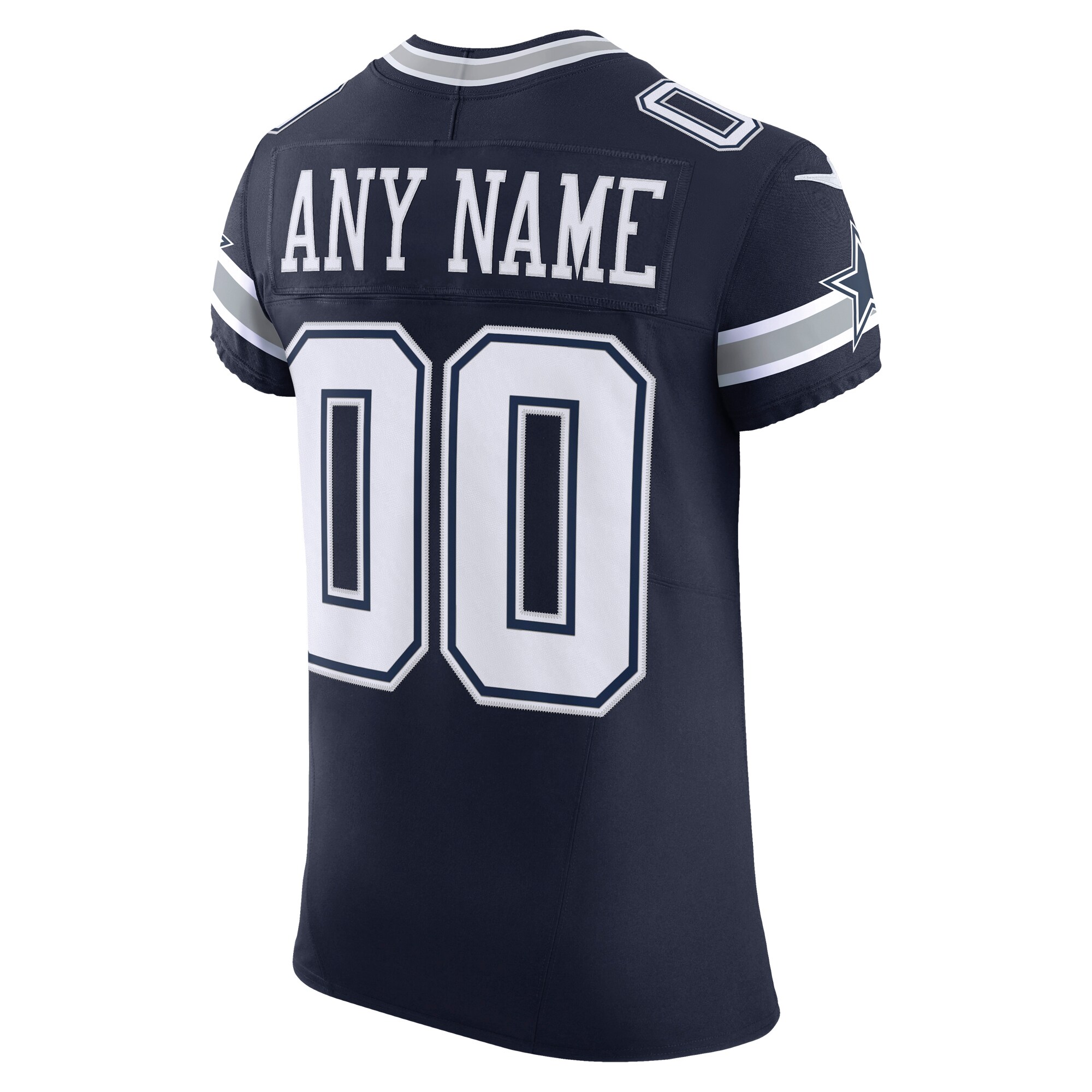 Dallas Cowboys Vapor F.u.s.e. Elite Custom Jersey – Navy